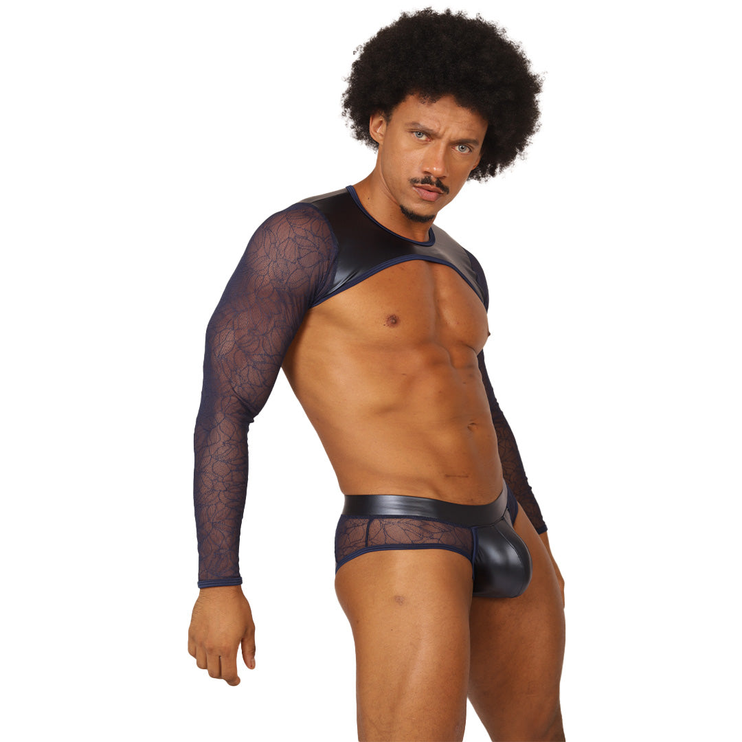 Gigo Passione Blue Harness - DealByEthan.gay loves Gigo Underwear