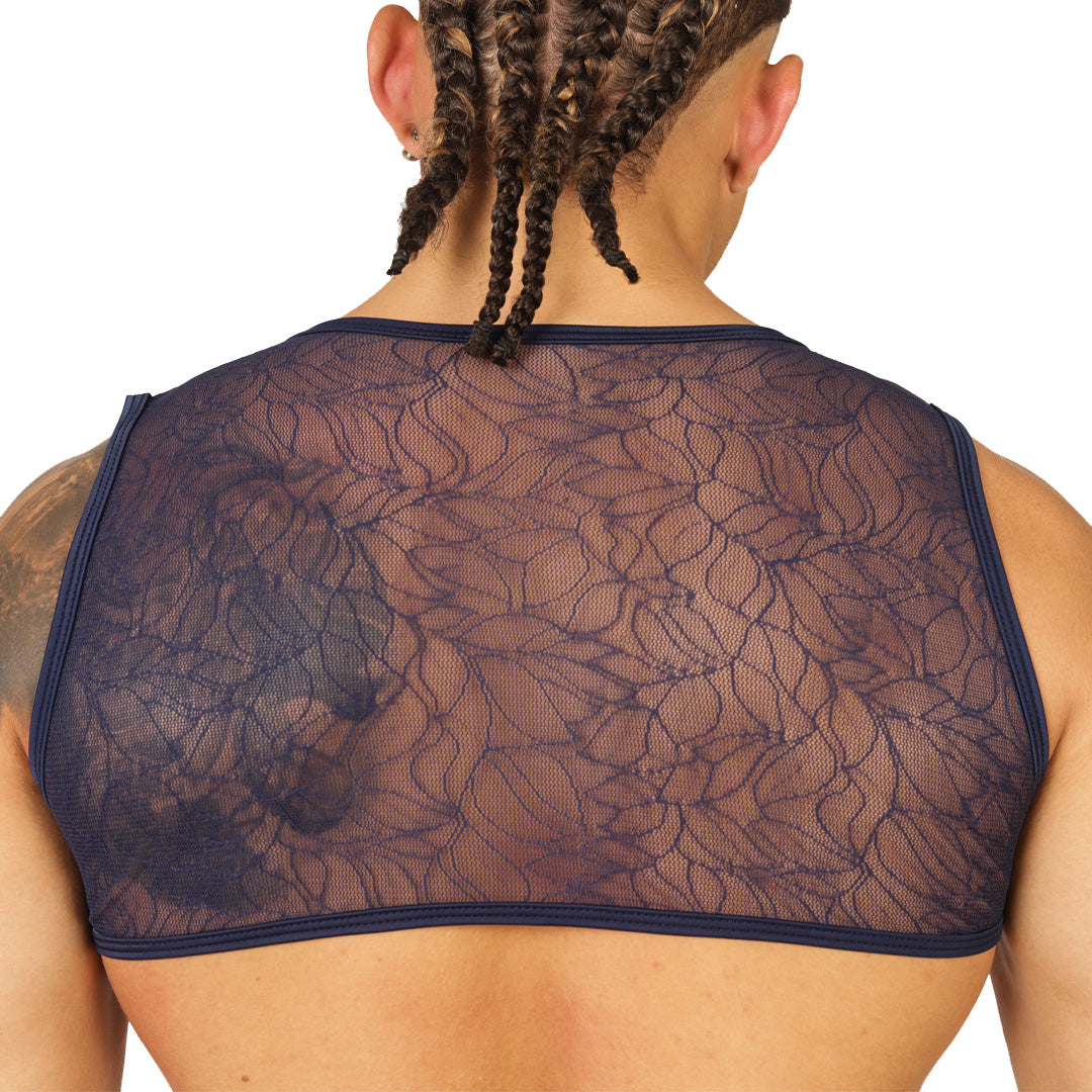 Gigo Passione Blue Vest Harness - DealByEthan.gay loves Gigo Underwear