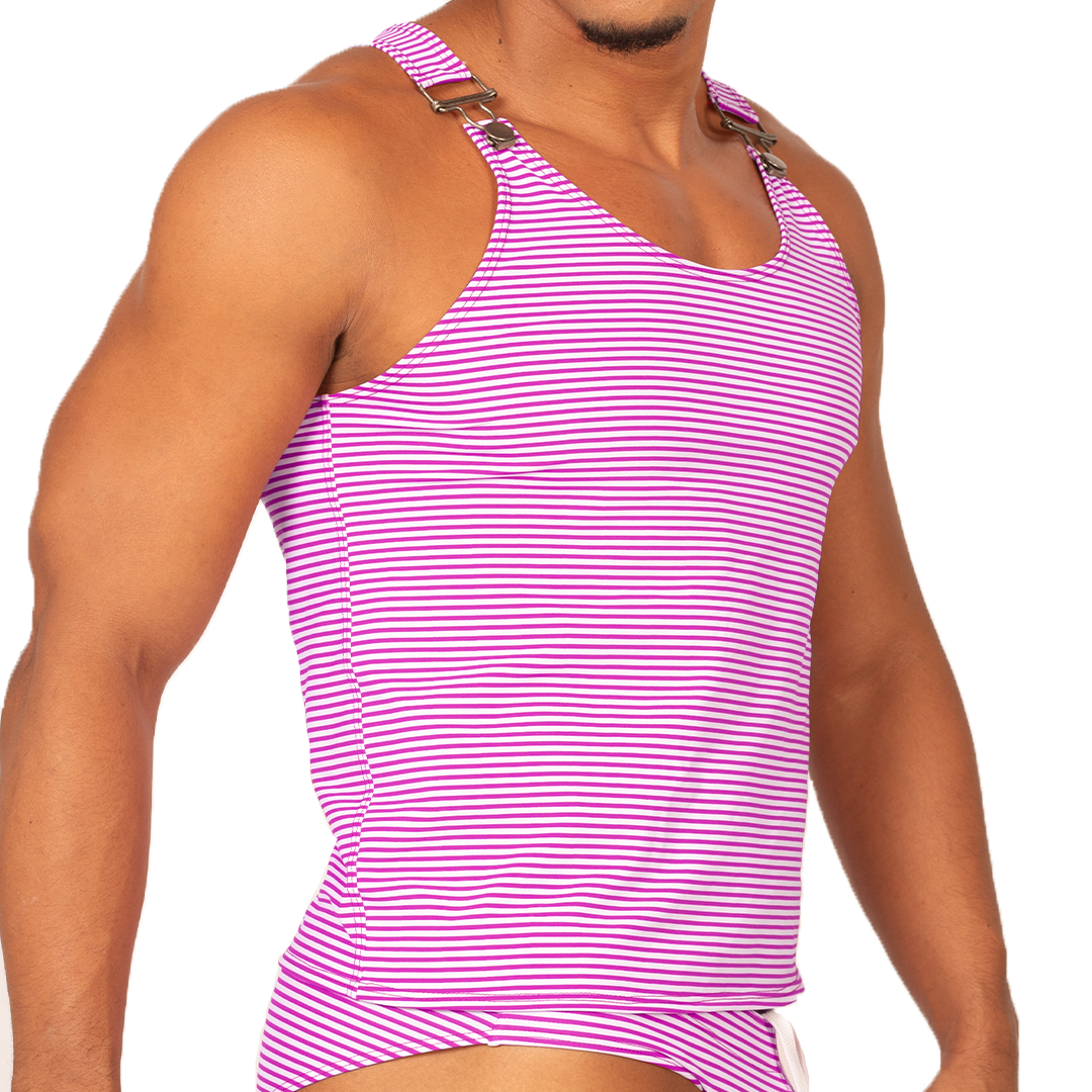 Gigo Rank Purple Tank - DealByEthan.gay loves Gigo Underwear
