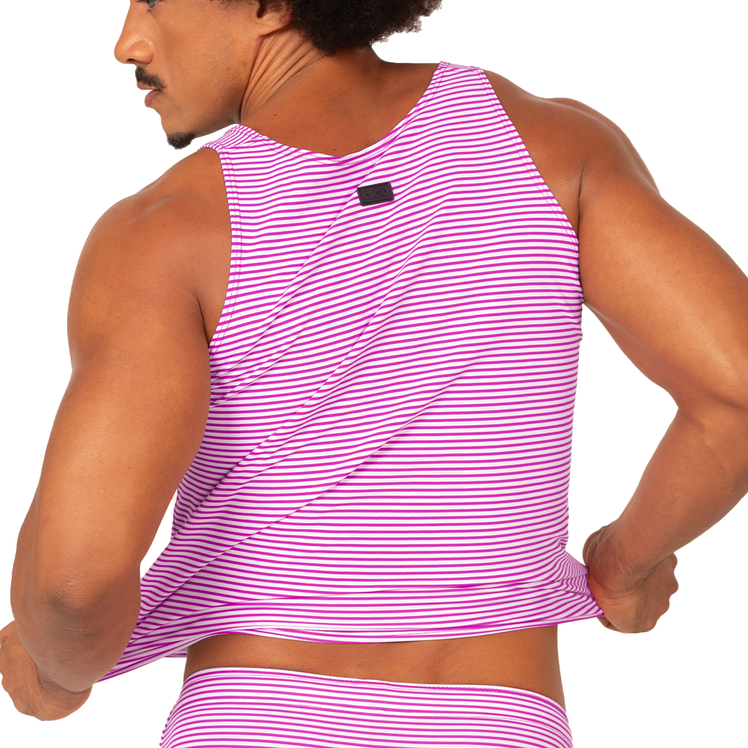 Gigo Rank Purple Tank - DealByEthan.gay loves Gigo Underwear