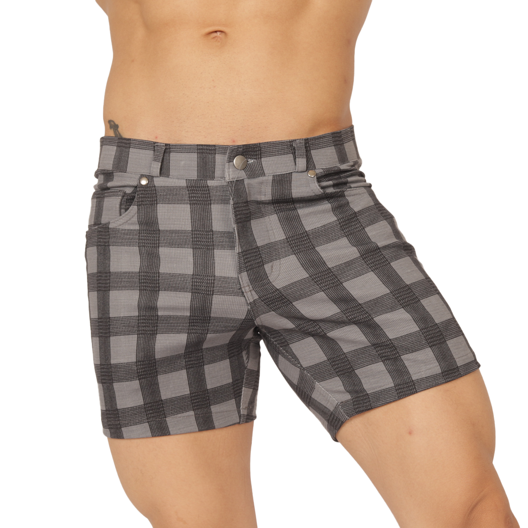 Gigo Social Gray Short - DealByEthan.gay loves Gigo Underwear