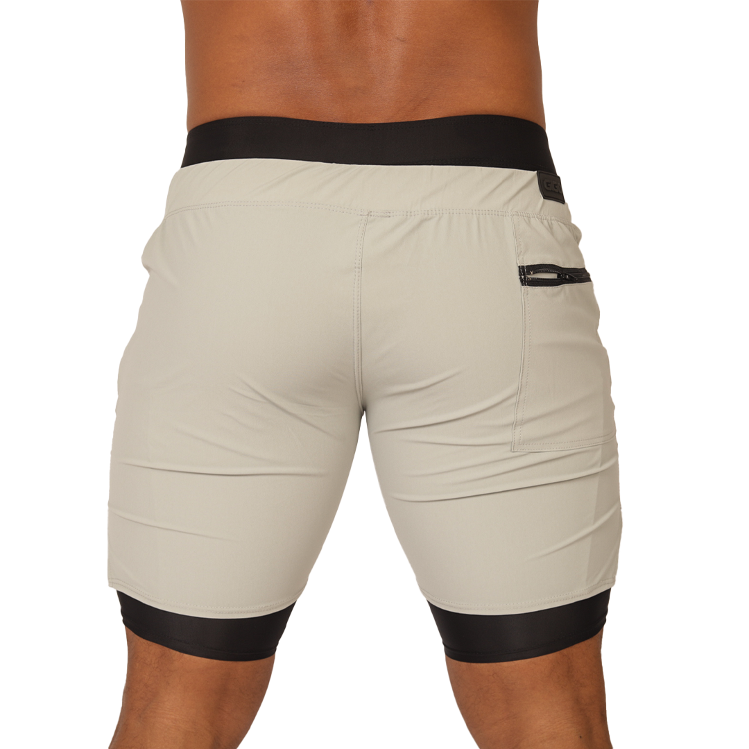 Gigo Sporty Gray Short - DealByEthan.gay loves Gigo Underwear