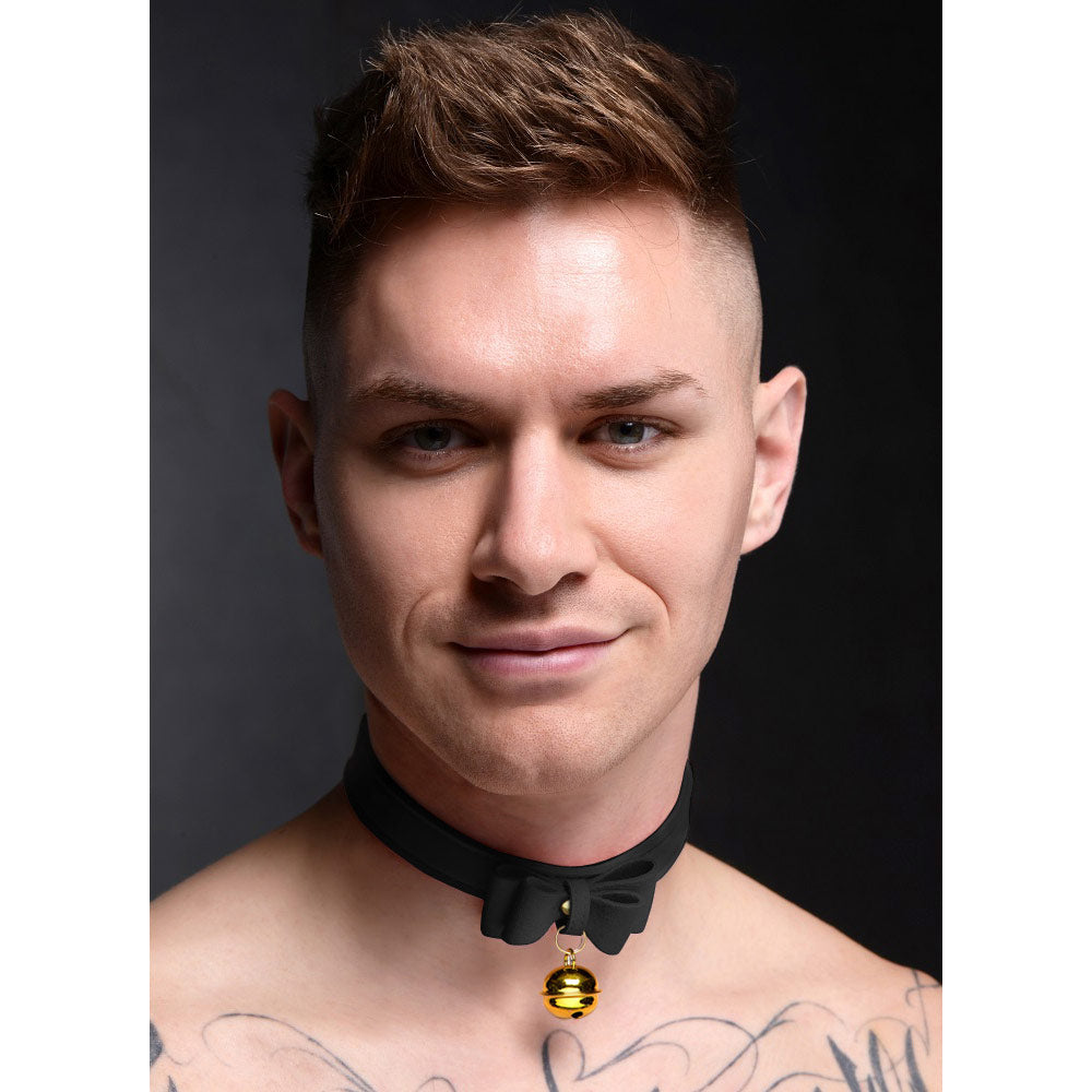 Golden Kitty Cat Bell Collar - DealByEthan.gay loves Master Series