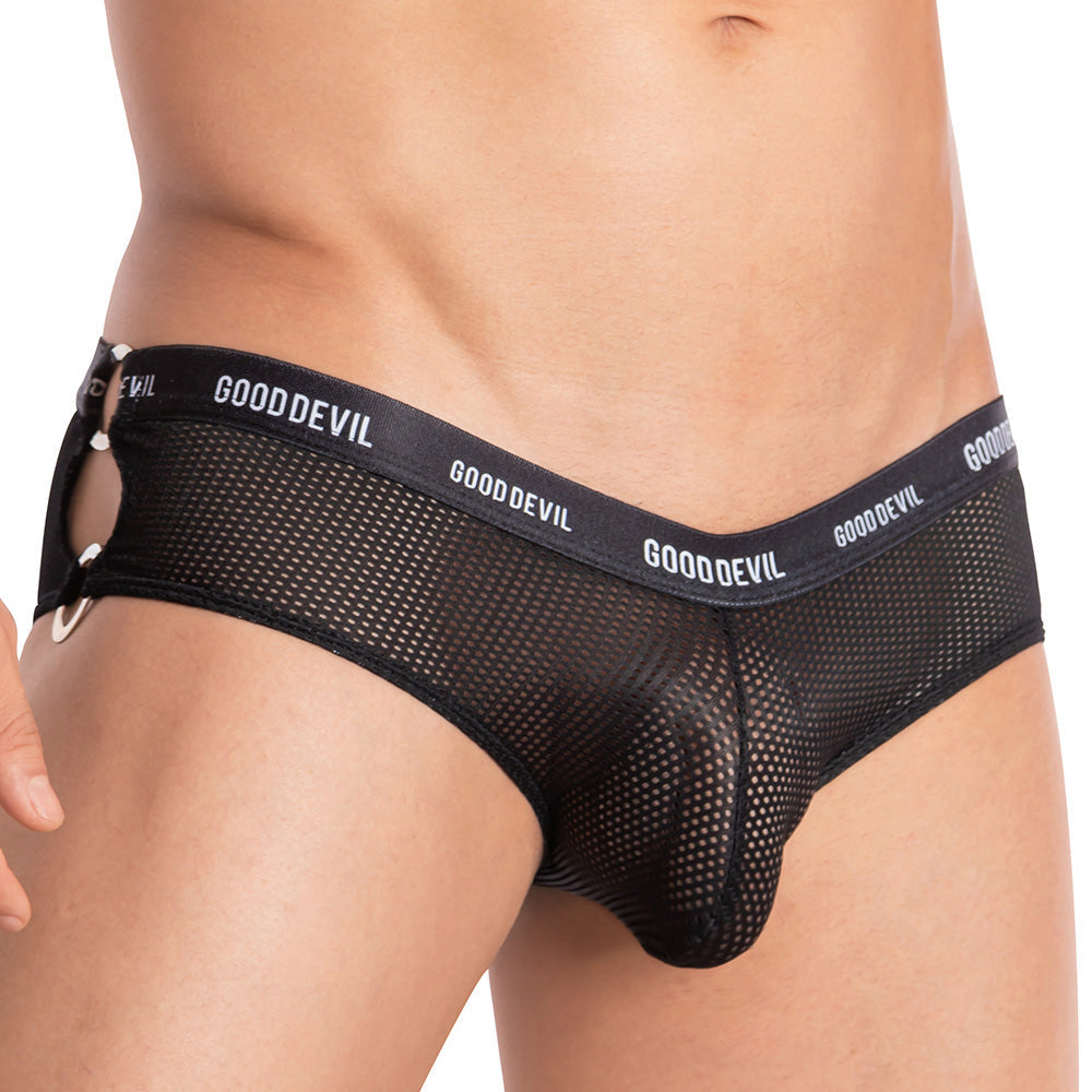 Good Devil GDI020 Mesh Lux Bikini Brief - DealByEthan.gay loves Good Devil