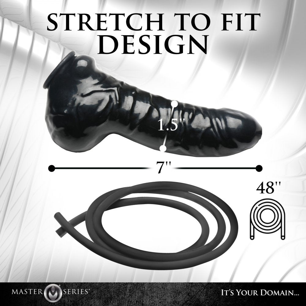 Guzzler Realistic Penis Sheath with Tube - DealByEthan.gay loves Master Series