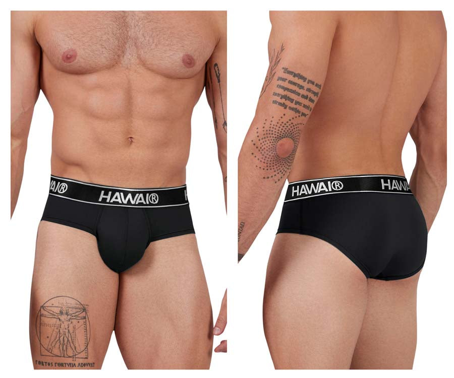 HAWAI 41963 Mikrofaser-Slip Farbe Schwarz