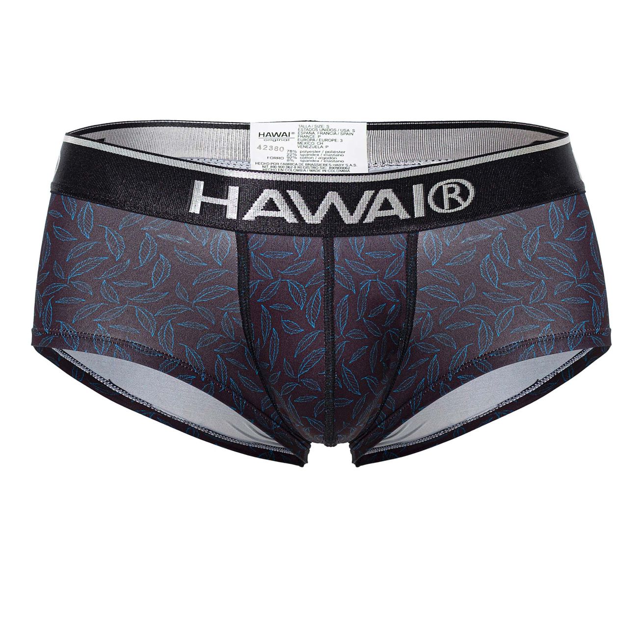 HAWAI 42380 Printed Briefs Color Black - DealByEthan.gay loves HAWAI