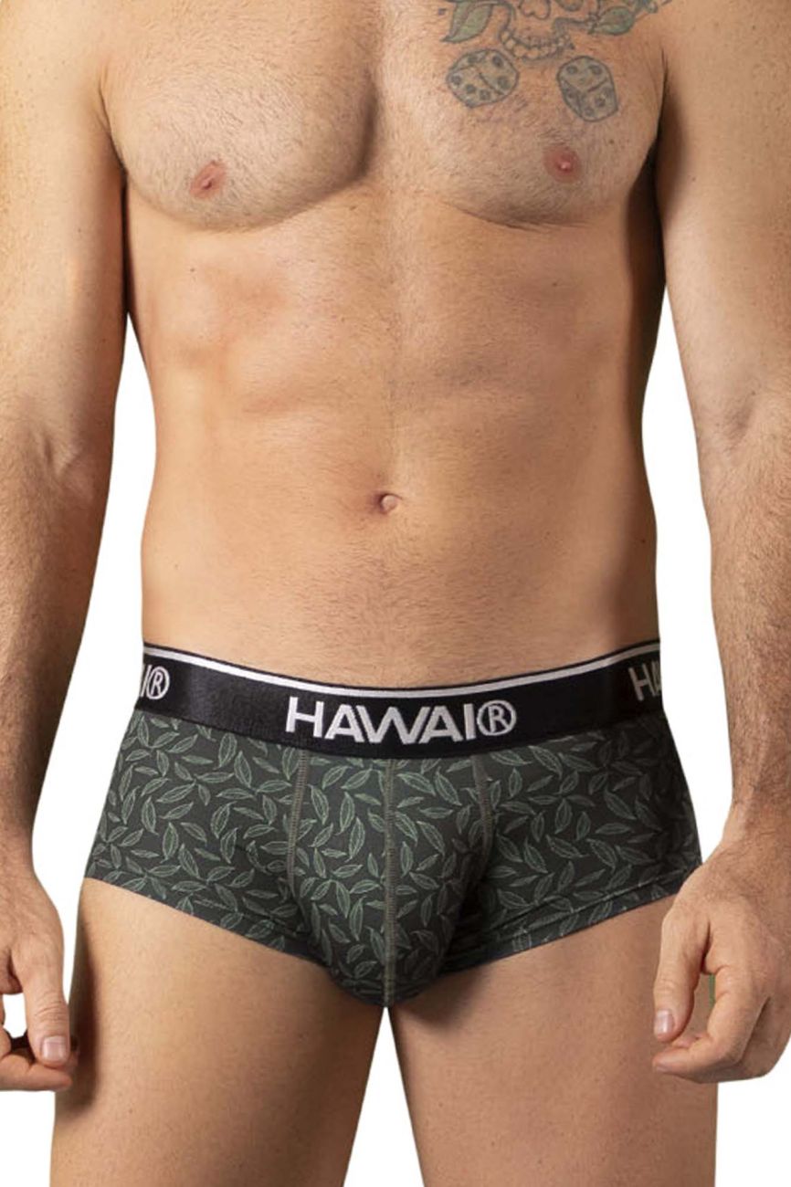 HAWAI 42380 Printed Briefs Color Green - DealByEthan.gay loves HAWAI