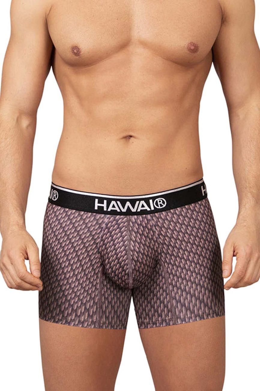 HAWAI 42420 Printed Trunks Color Cocoa - DealByEthan.gay loves HAWAI