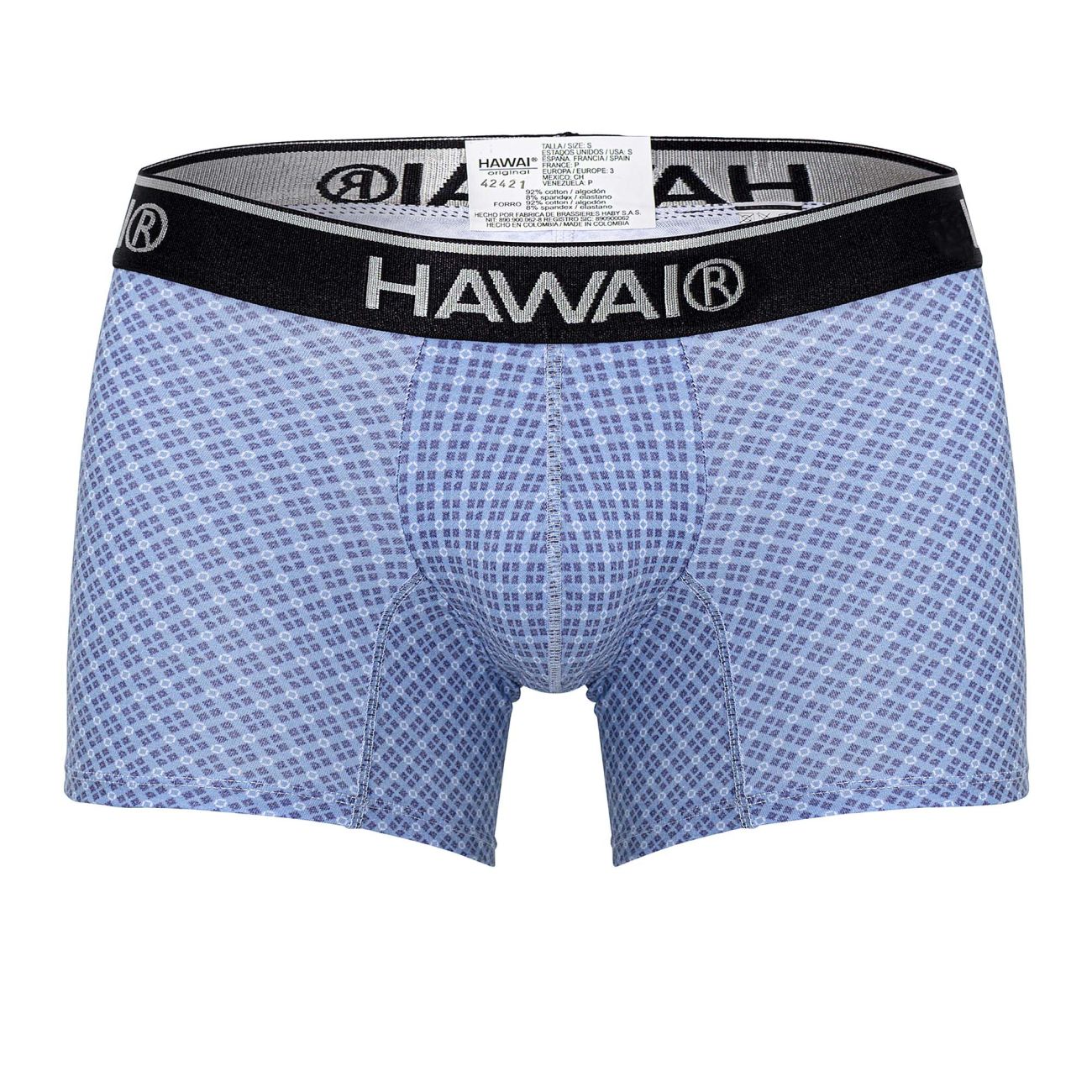 HAWAI 42421 Printed Trunks Color Blue - DealByEthan.gay loves HAWAI