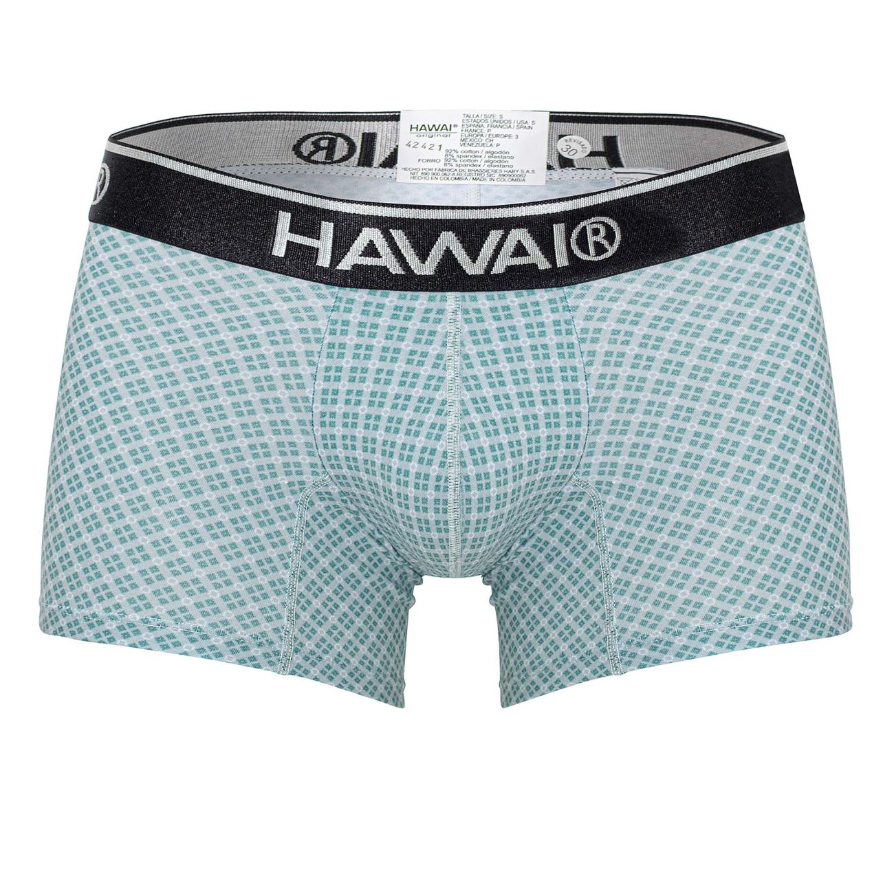 HAWAI 42421 Printed Trunks Color Green - DealByEthan.gay loves HAWAI
