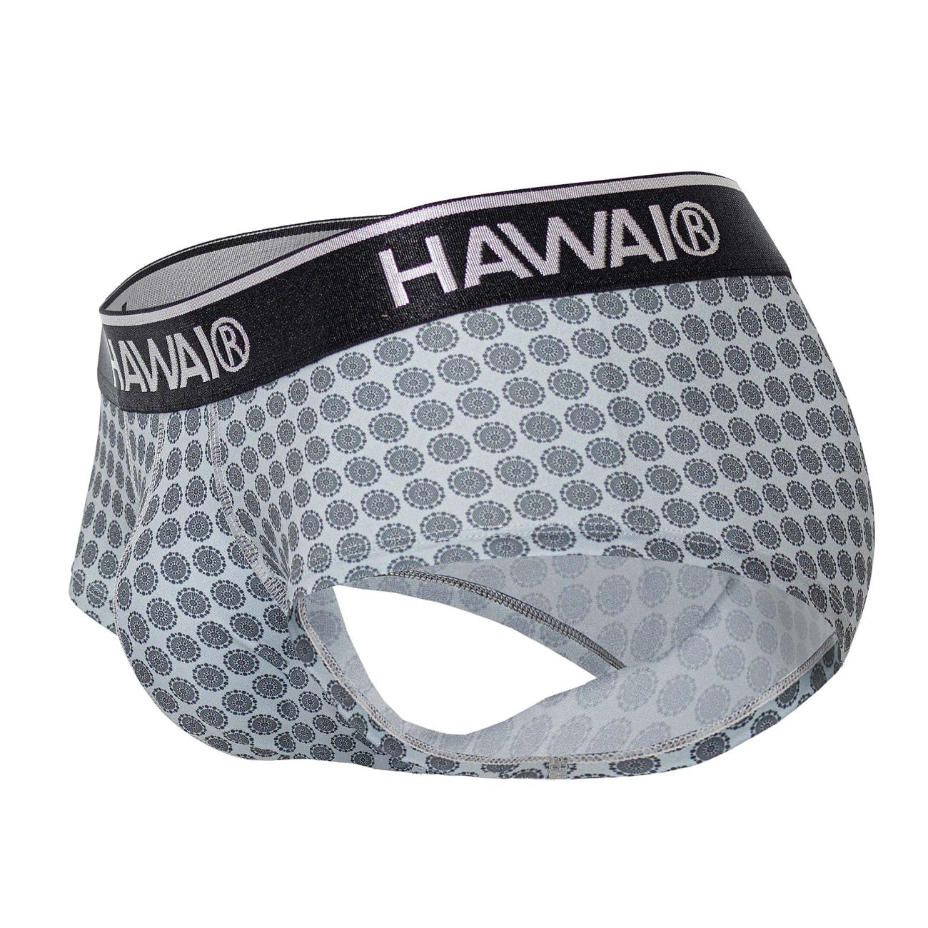 HAWAI 42430 Printed Briefs Color Gray - DealByEthan.gay loves HAWAI