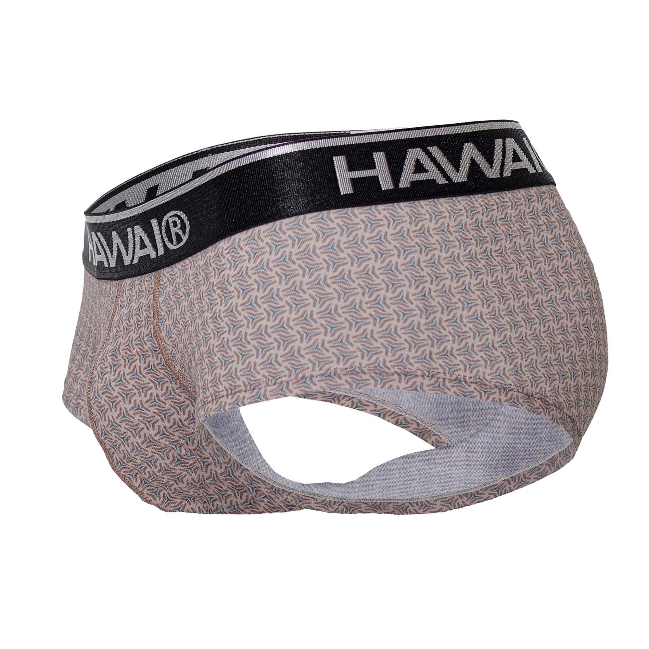HAWAI 42431 Printed Briefs Color Cocoa - DealByEthan.gay loves HAWAI