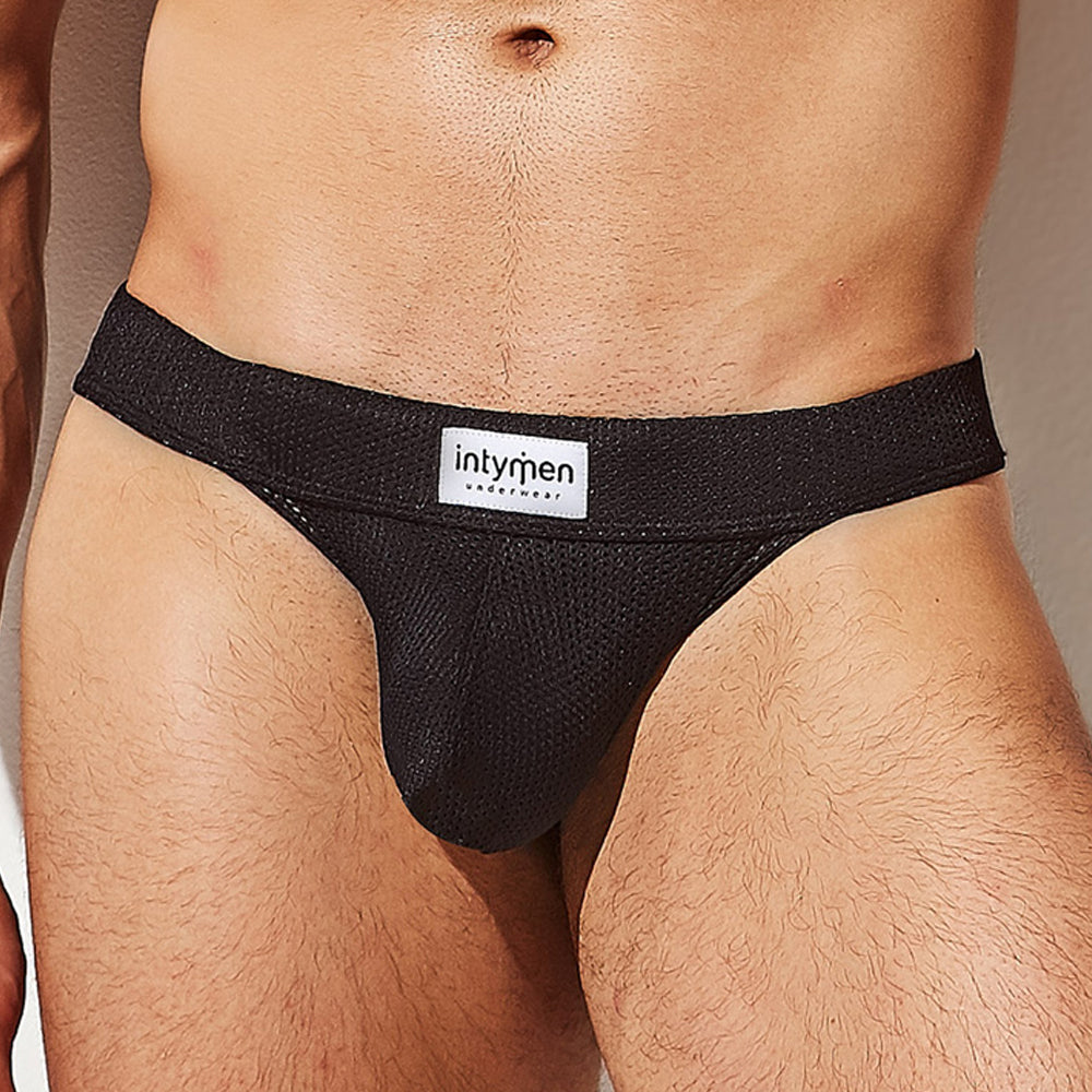 Intymen INE028 V-Shaped Sheer Pouch Jockstrap - DealByEthan.gay loves Intymen