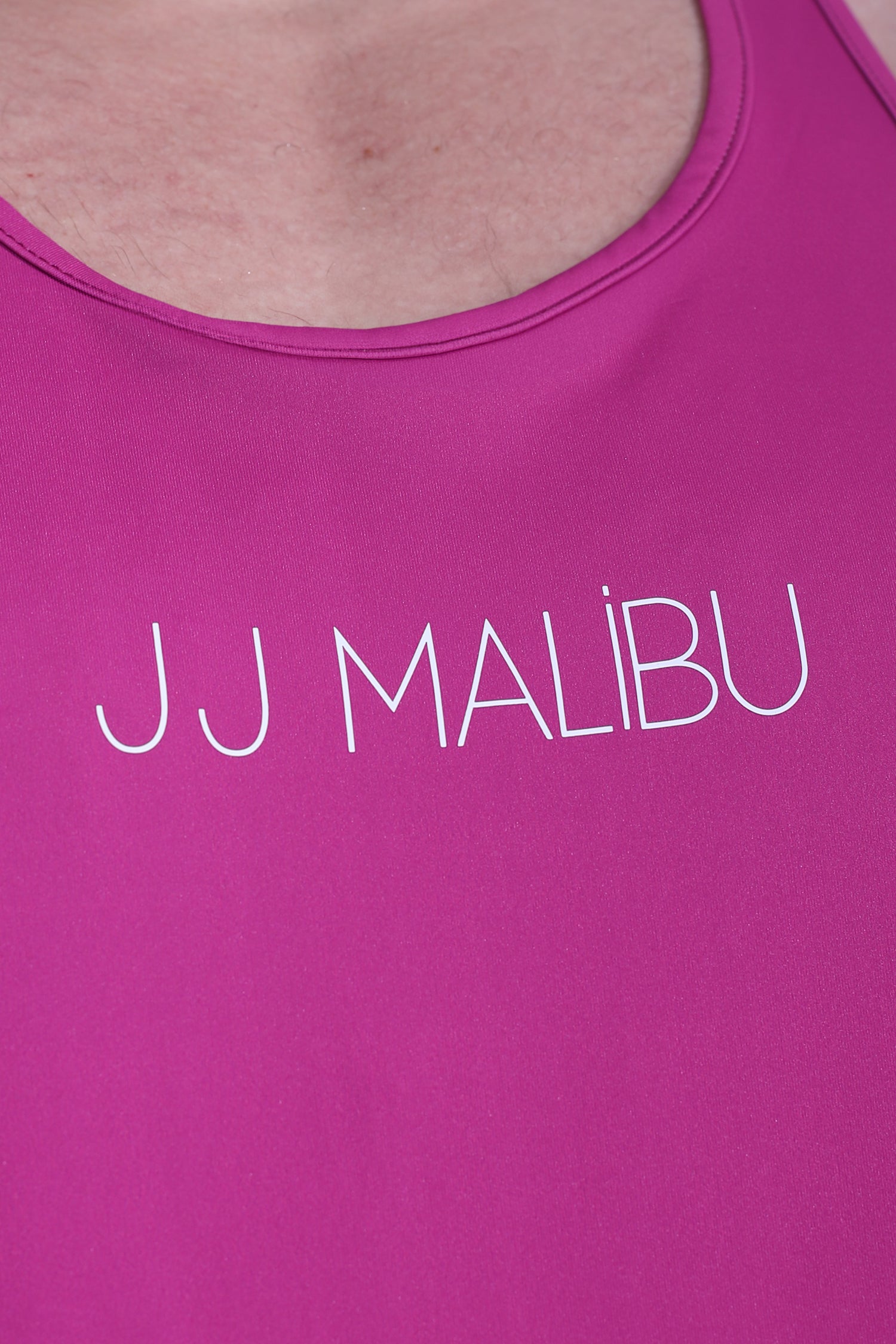 JJ Malibu Feel-Me Scoop Bottom Tank - Skyline - DealByEthan.gay loves JJ Malibu