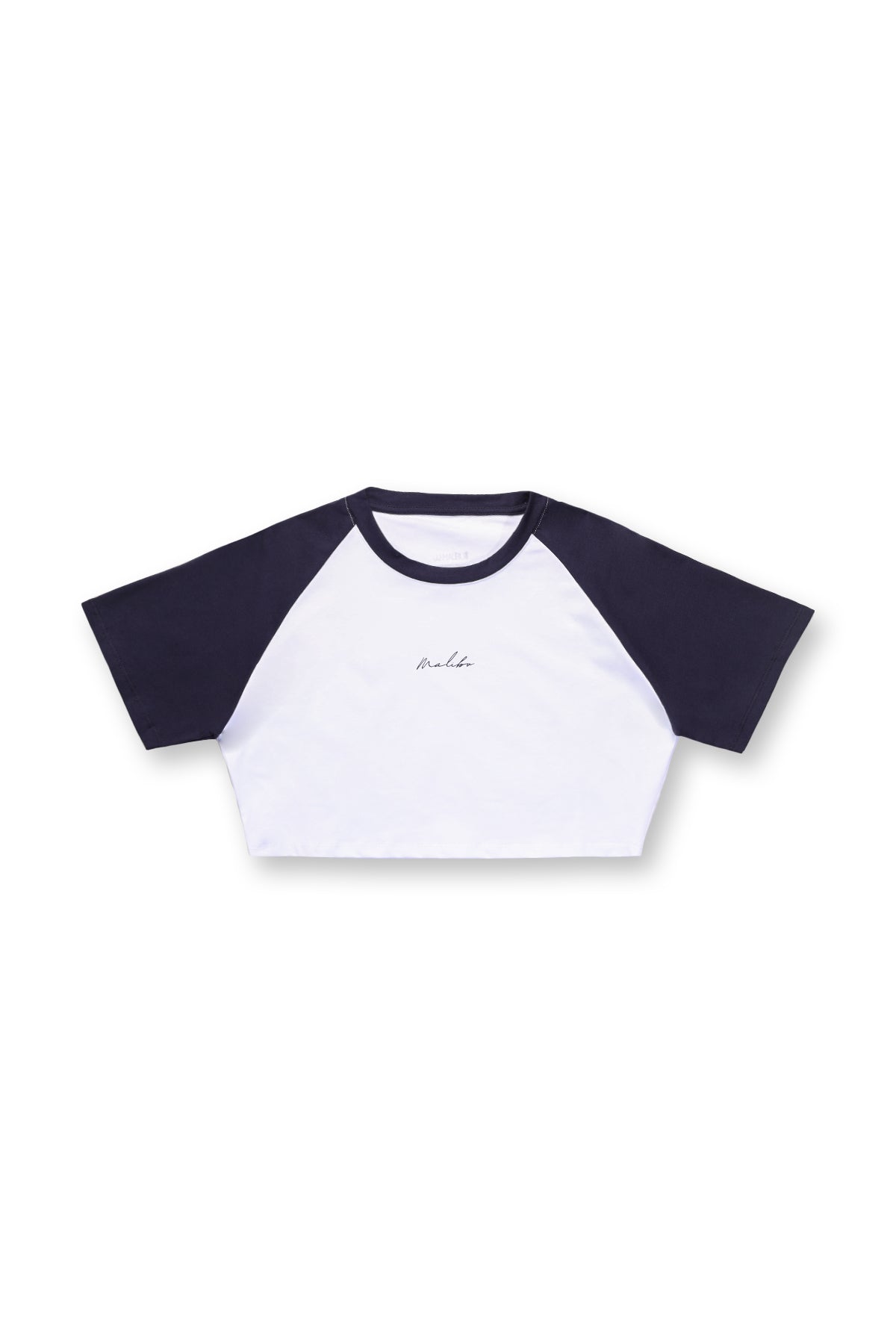 JJ Malibu Muscle-Fit Crop Tee - Malibu Script - DealByEthan.gay loves JJ Malibu