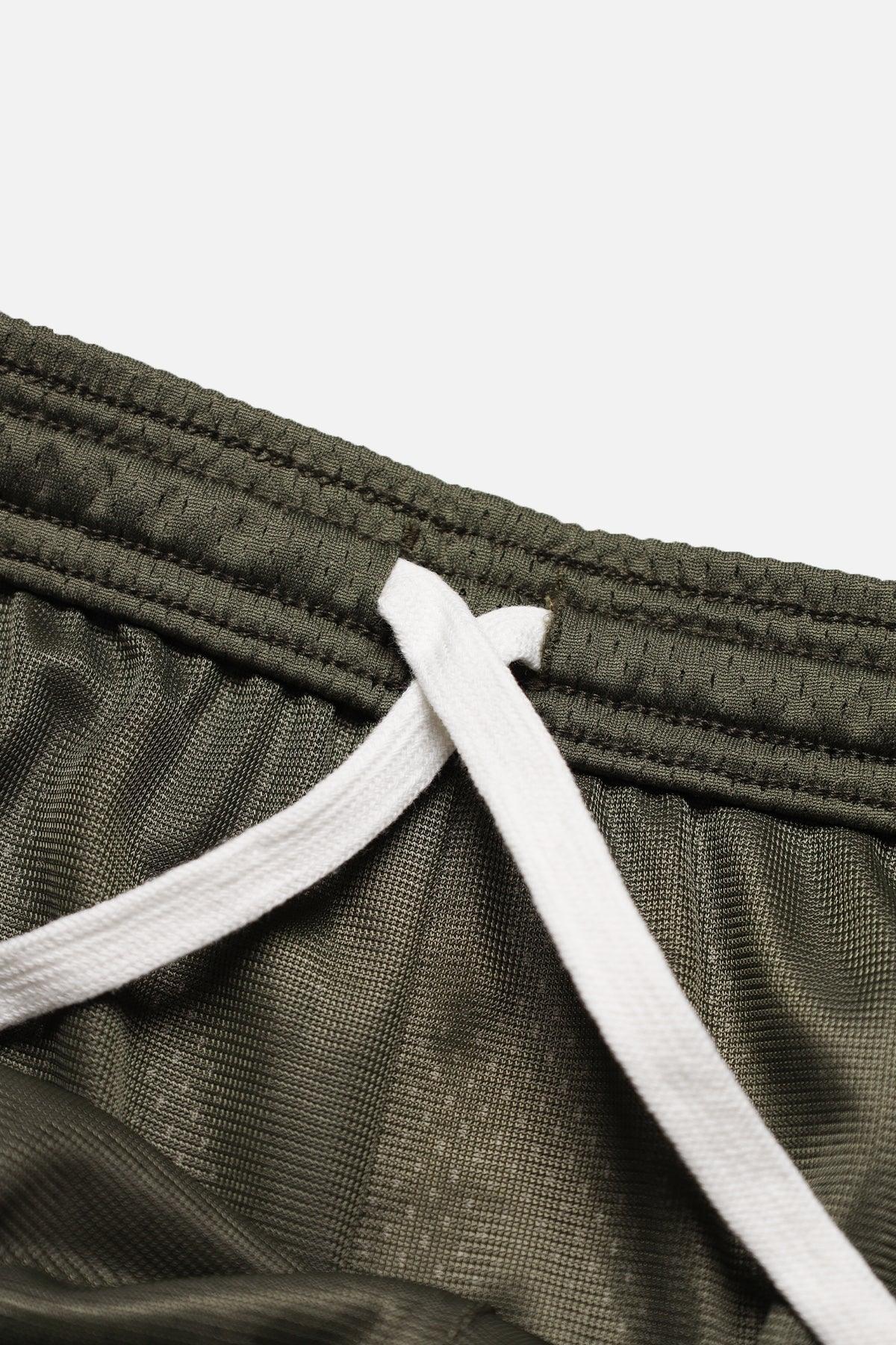 Jed North Jersey Mesh 7.5" Gym Shorts - Olive