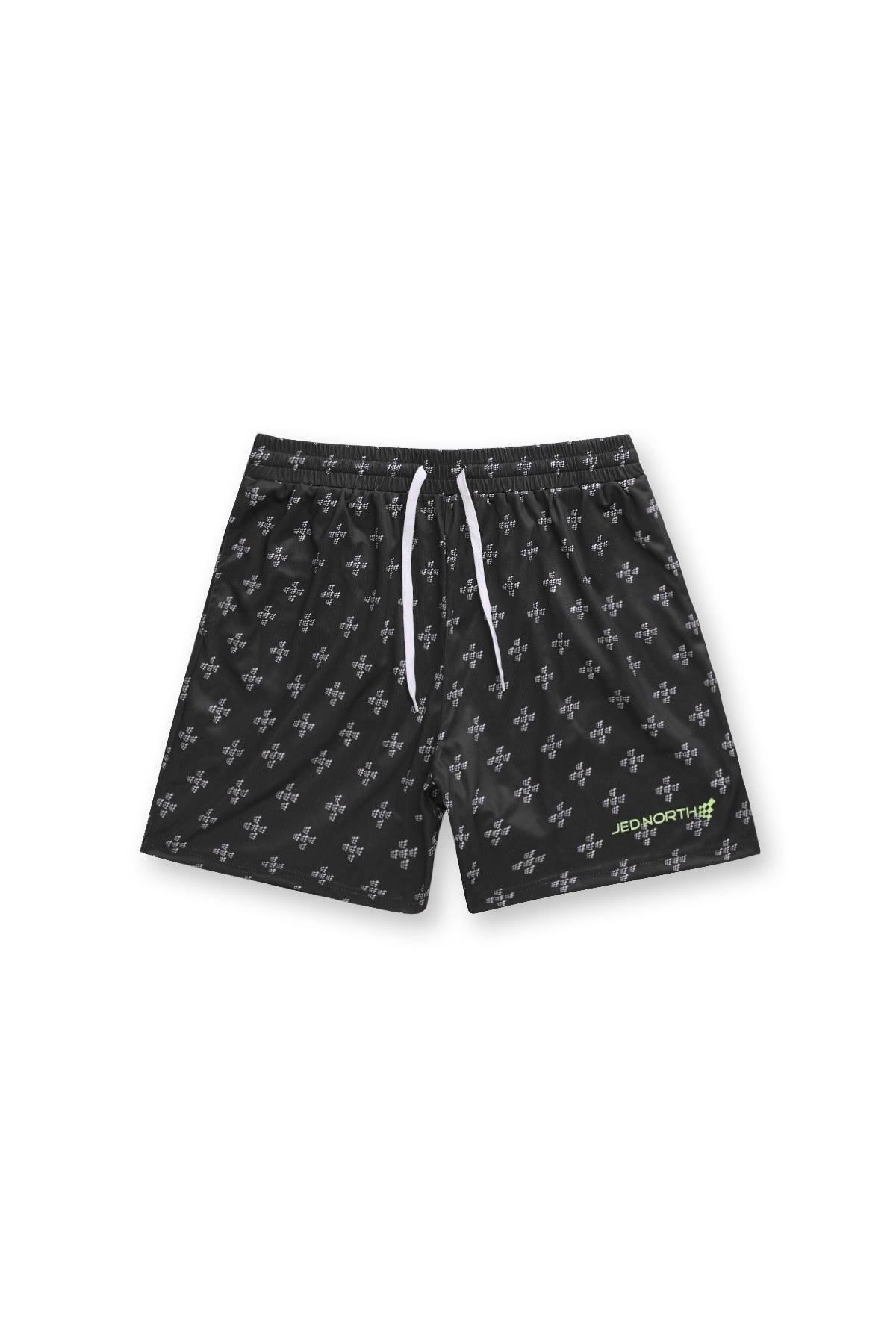Jed North Men's Fast-Dry 5" Training Shorts - JN Cross