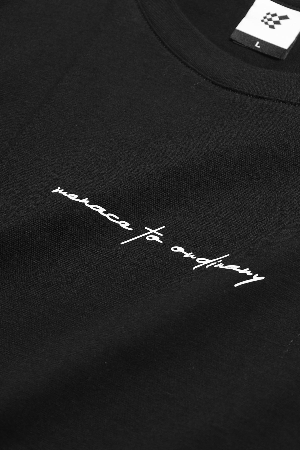 Jed North Energy Oversized T-Shirt - Menace Black