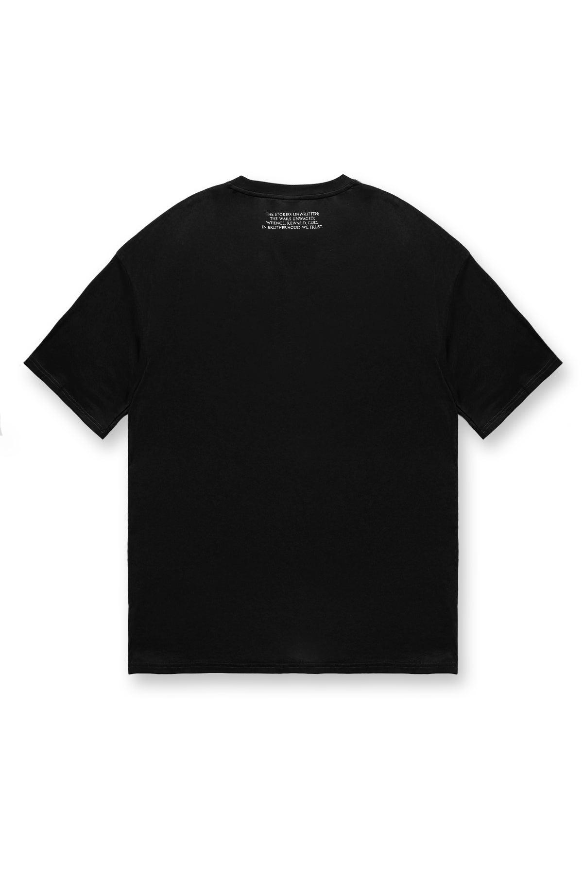Jed North Energy Oversized T-Shirt - Menace Black