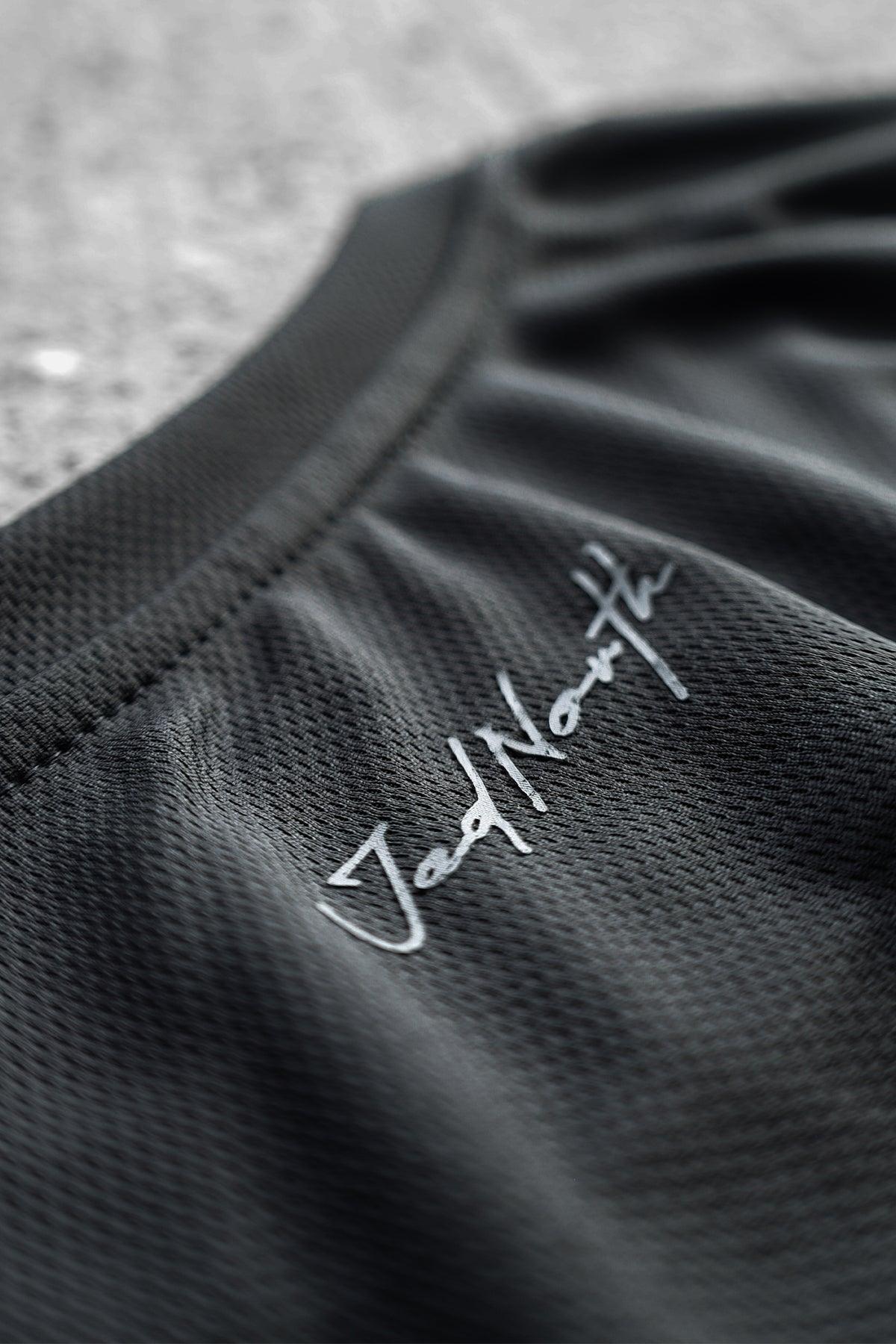 Jed North Tactical Fast-Dry Trainings-T-Shirt - Obsidian Black