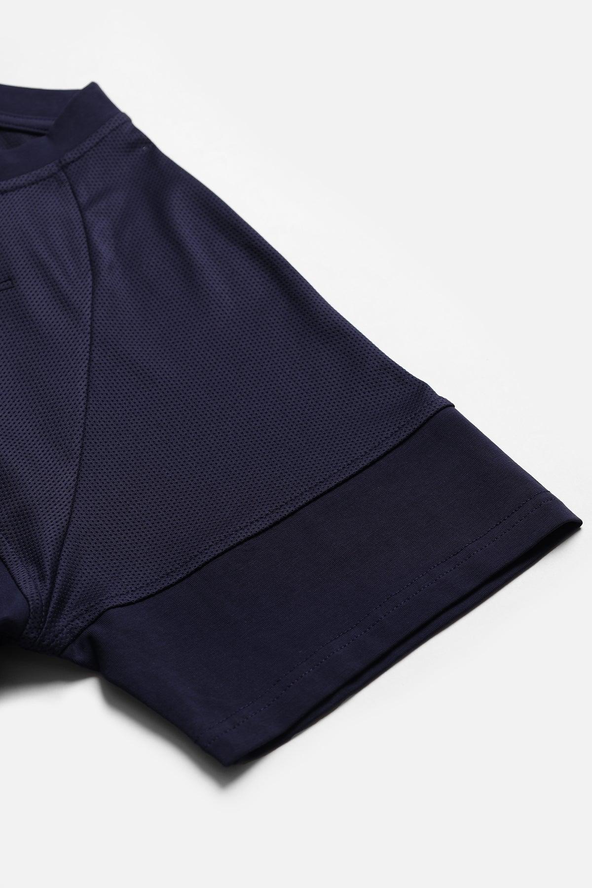 Jed North Core Mesh Workout T-Shirt 2.0 - Marineblau
