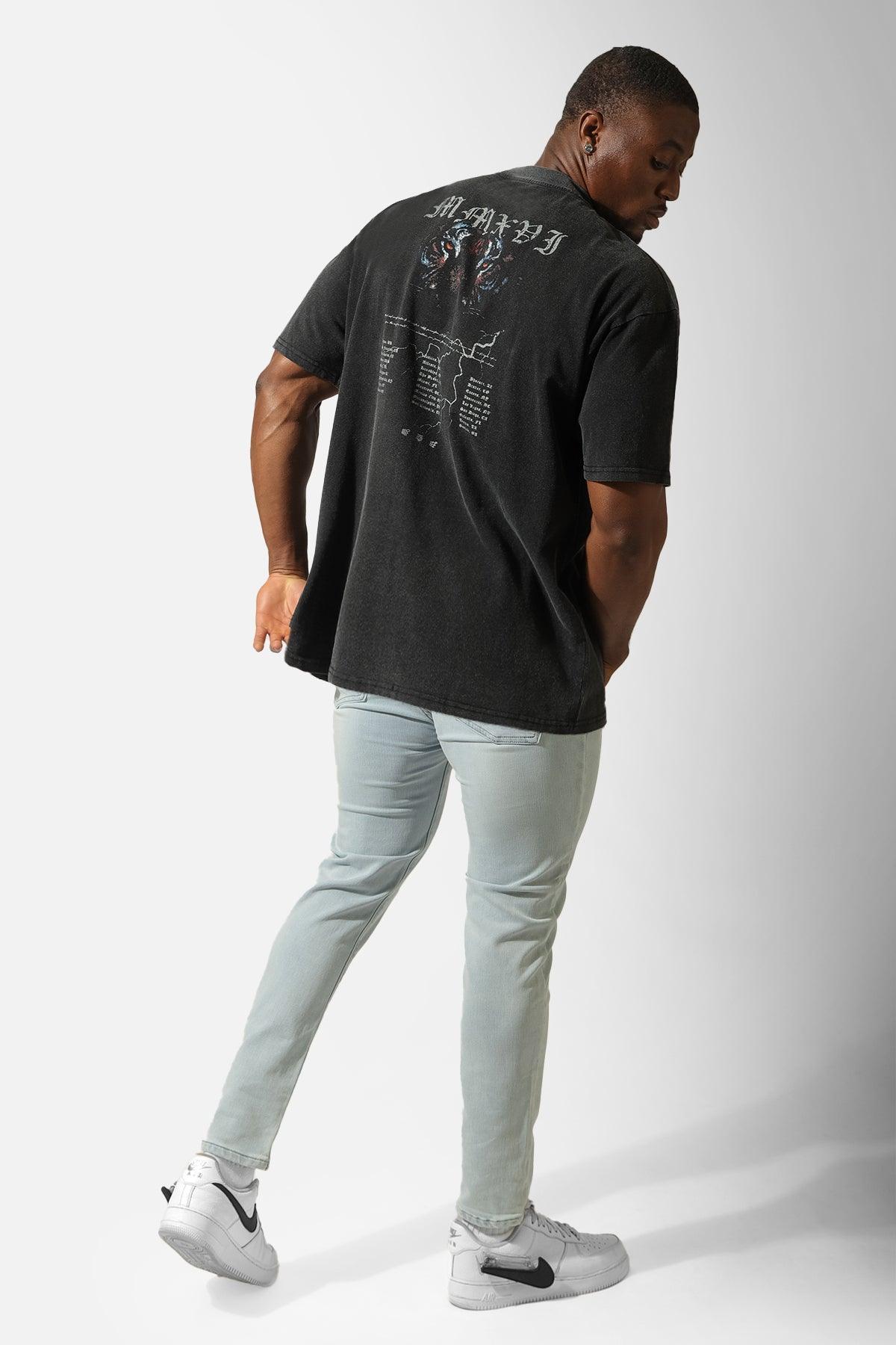 Jed North Vintage Oversized T-Shirt - Tigerus Invictus 2.0