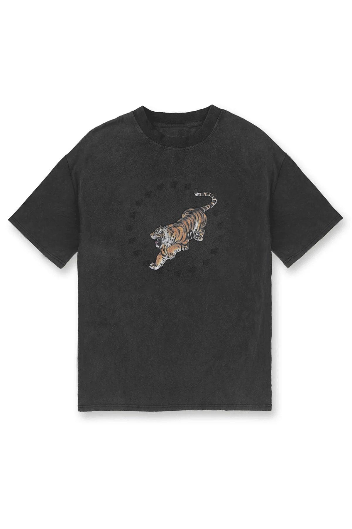 Jed North Vintage Oversized T-Shirt - Tiger Logo 2.0
