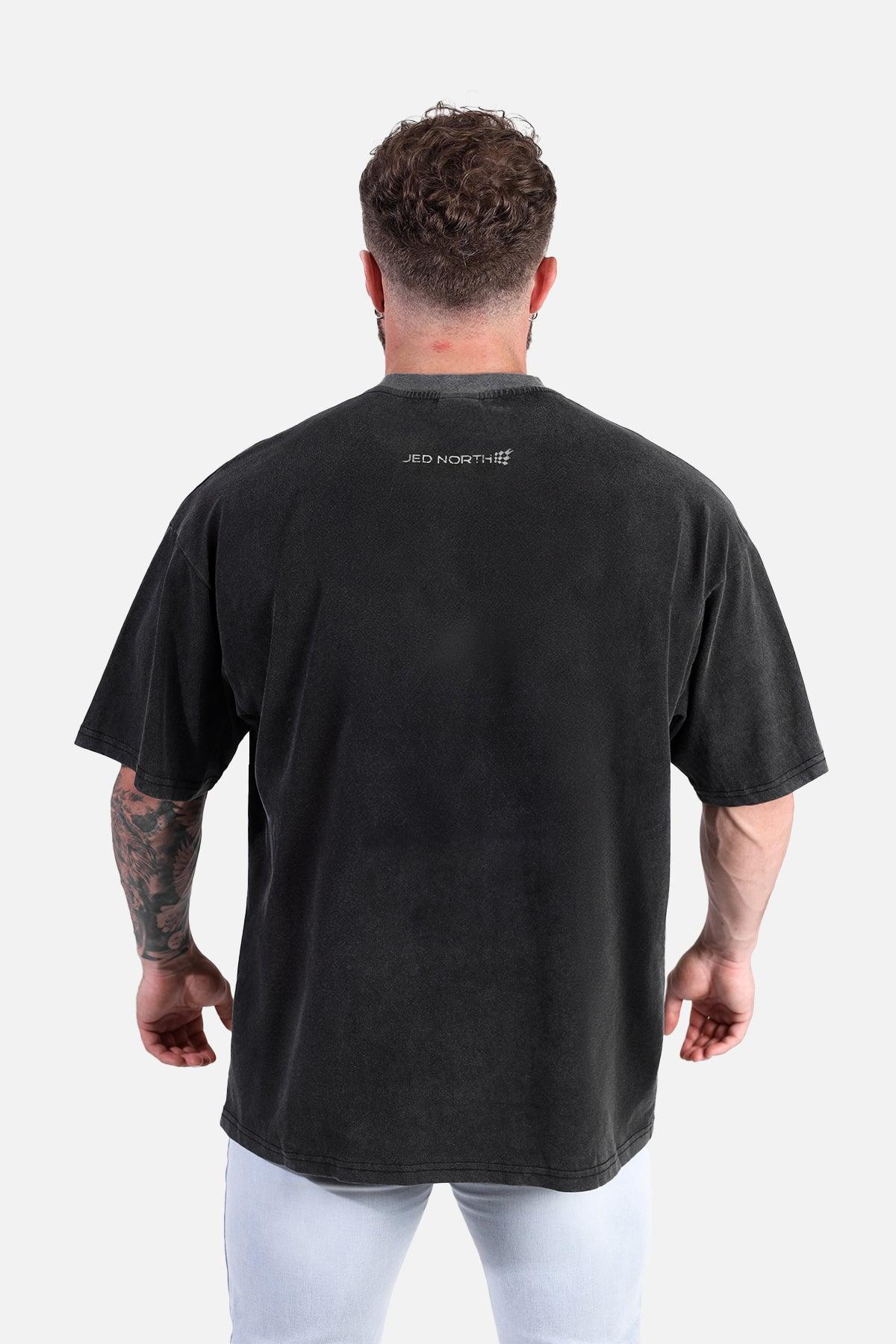Jed North Vintage Oversized T-Shirt - Tiger Logo 2.0
