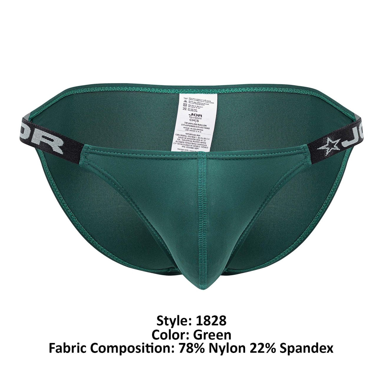 JOR 1828 Dante Bikini Color Green - DealByEthan.gay loves JOR