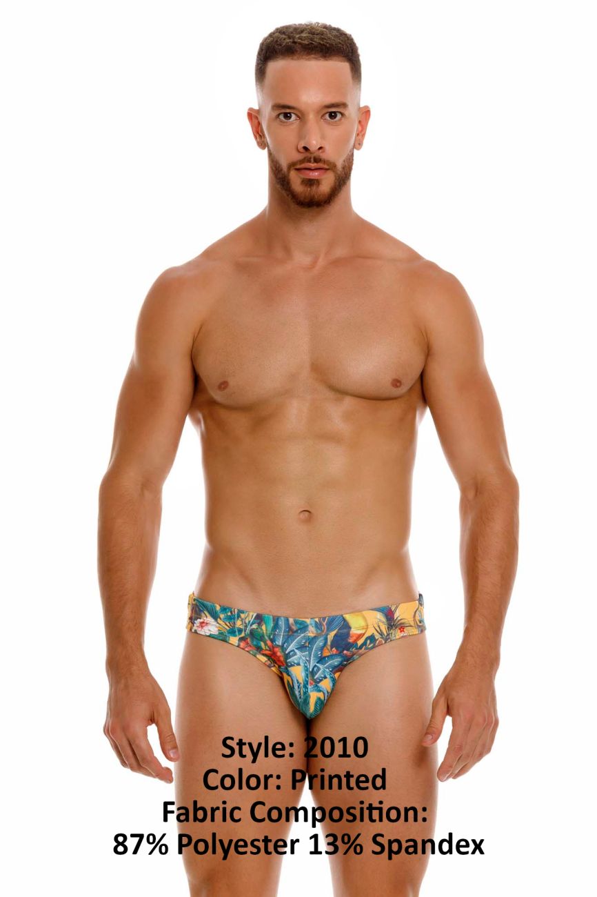 JOR 2010 Tropical Swim Briefs Color Printed - DealByEthan.gay loves JOR