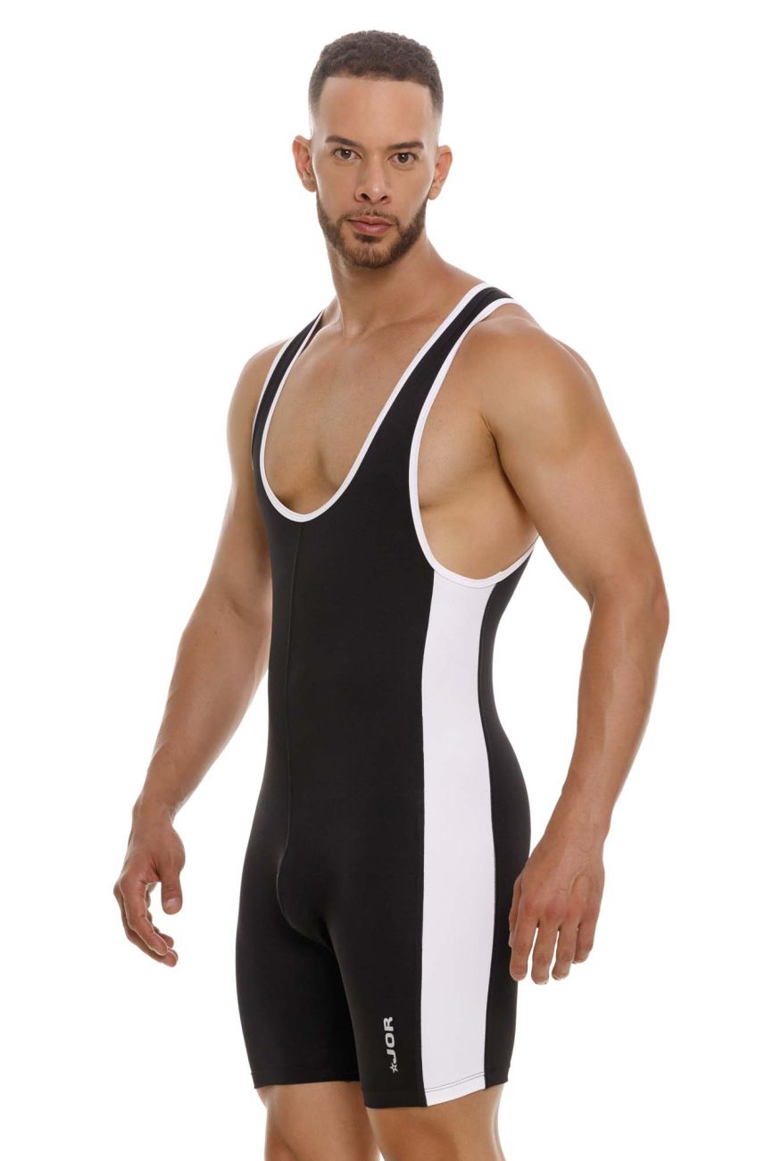 JOR 2133 Fighter Bodysuit Color Black - DealByEthan.gay loves JOR
