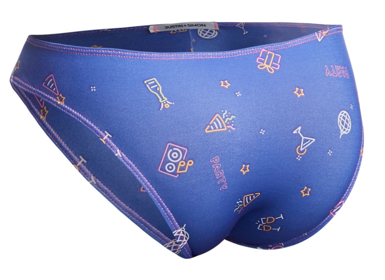 JUSTIN+SIMON XSJ01 Classic Bikini Color Party - DealByEthan.gay loves JUSTIN+SIMON