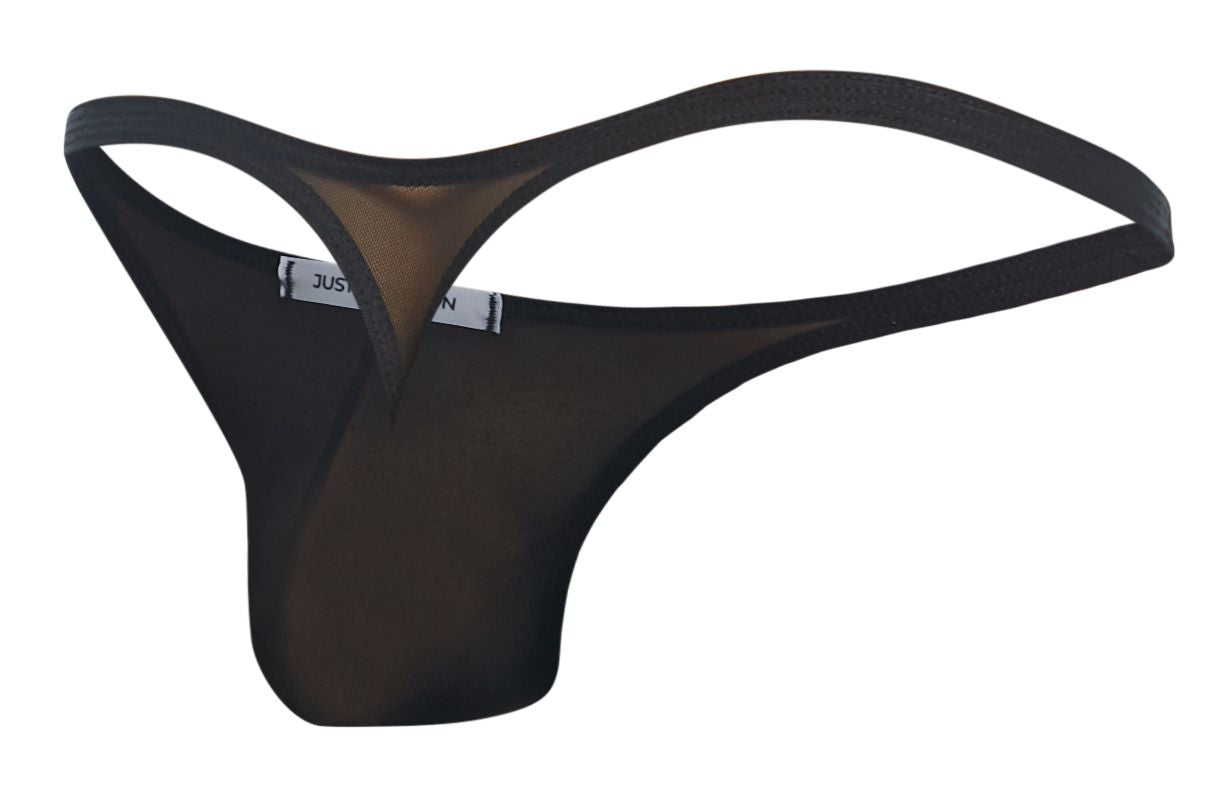 JUSTIN+SIMON XSJ03 Classic Thongs Color Black Mesh - DealByEthan.gay loves JUSTIN+SIMON