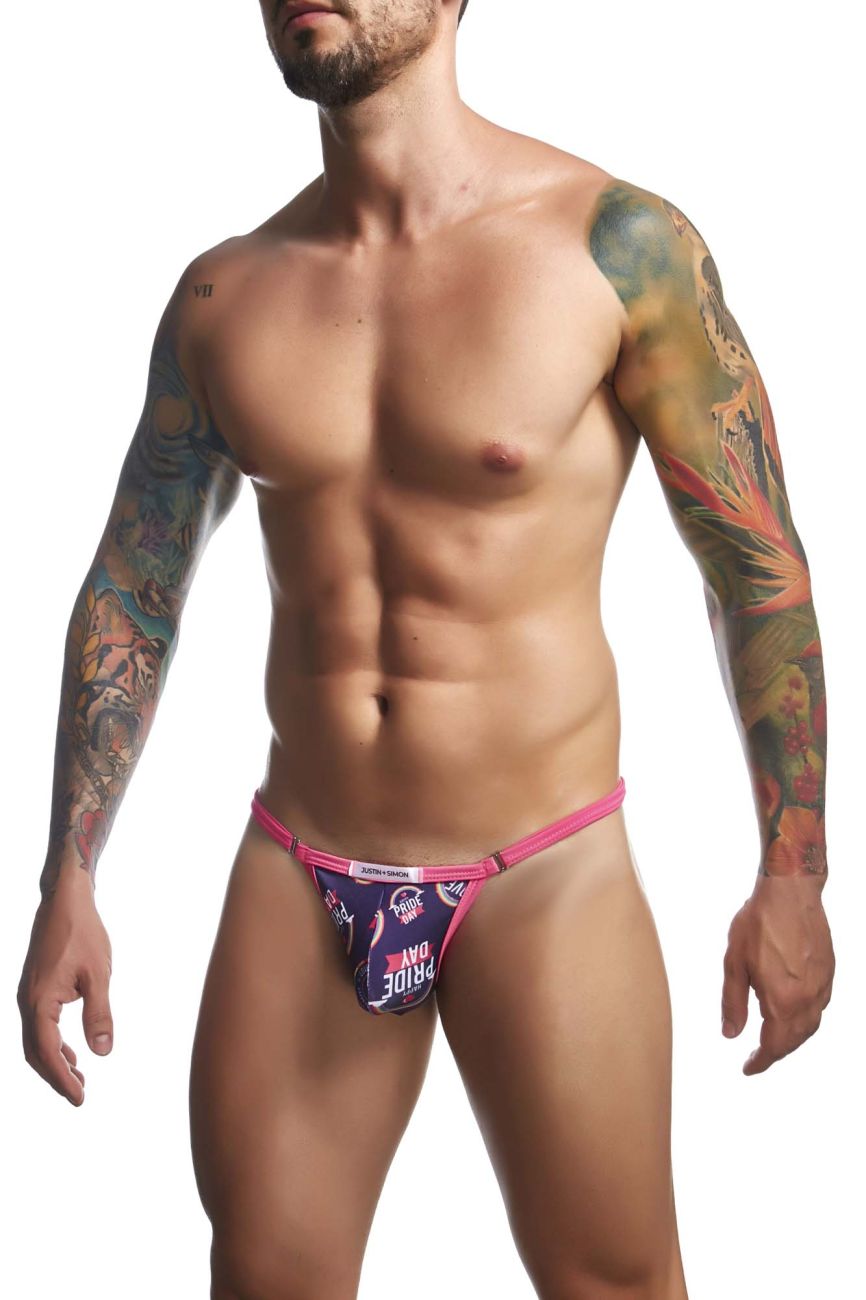 JUSTIN+SIMON XSJ12 Bikini Color Pride - DealByEthan.gay loves JUSTIN+SIMON