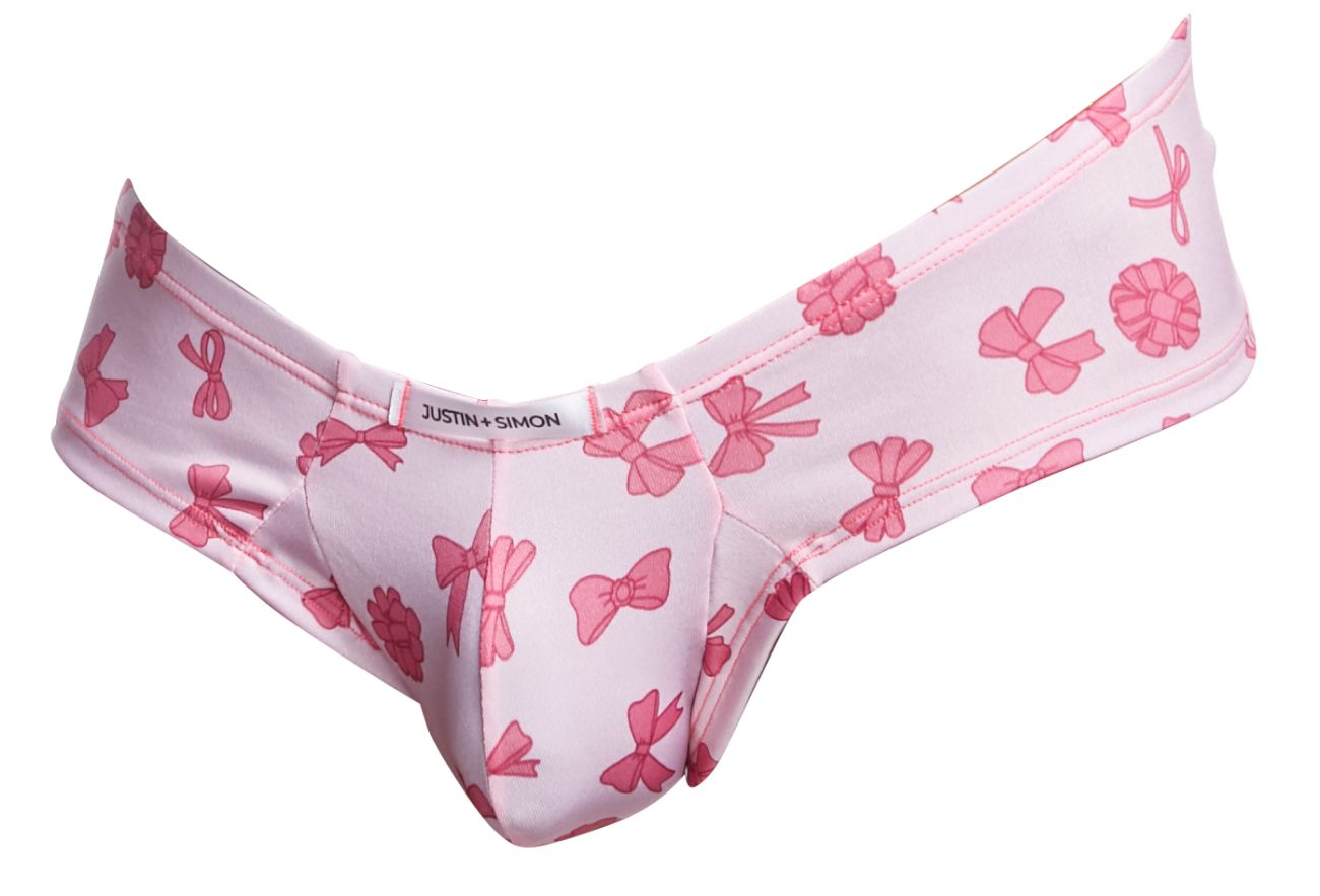 JUSTIN+SIMON XSJ22 Cheek Briefs Color Coquette - DealByEthan.gay loves JUSTIN+SIMON