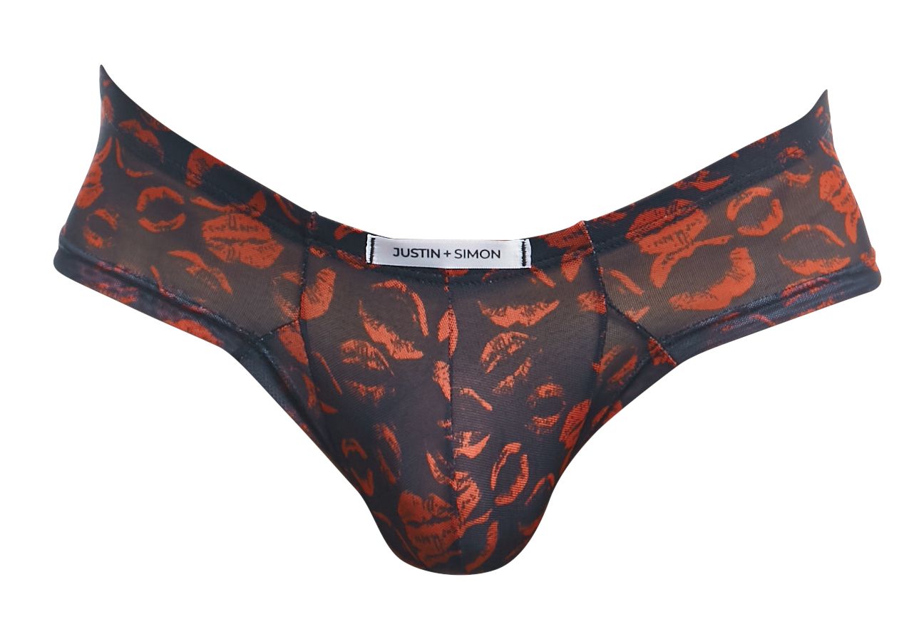 JUSTIN+SIMON XSJ22 Cheek Briefs Color Lips - DealByEthan.gay loves JUSTIN+SIMON