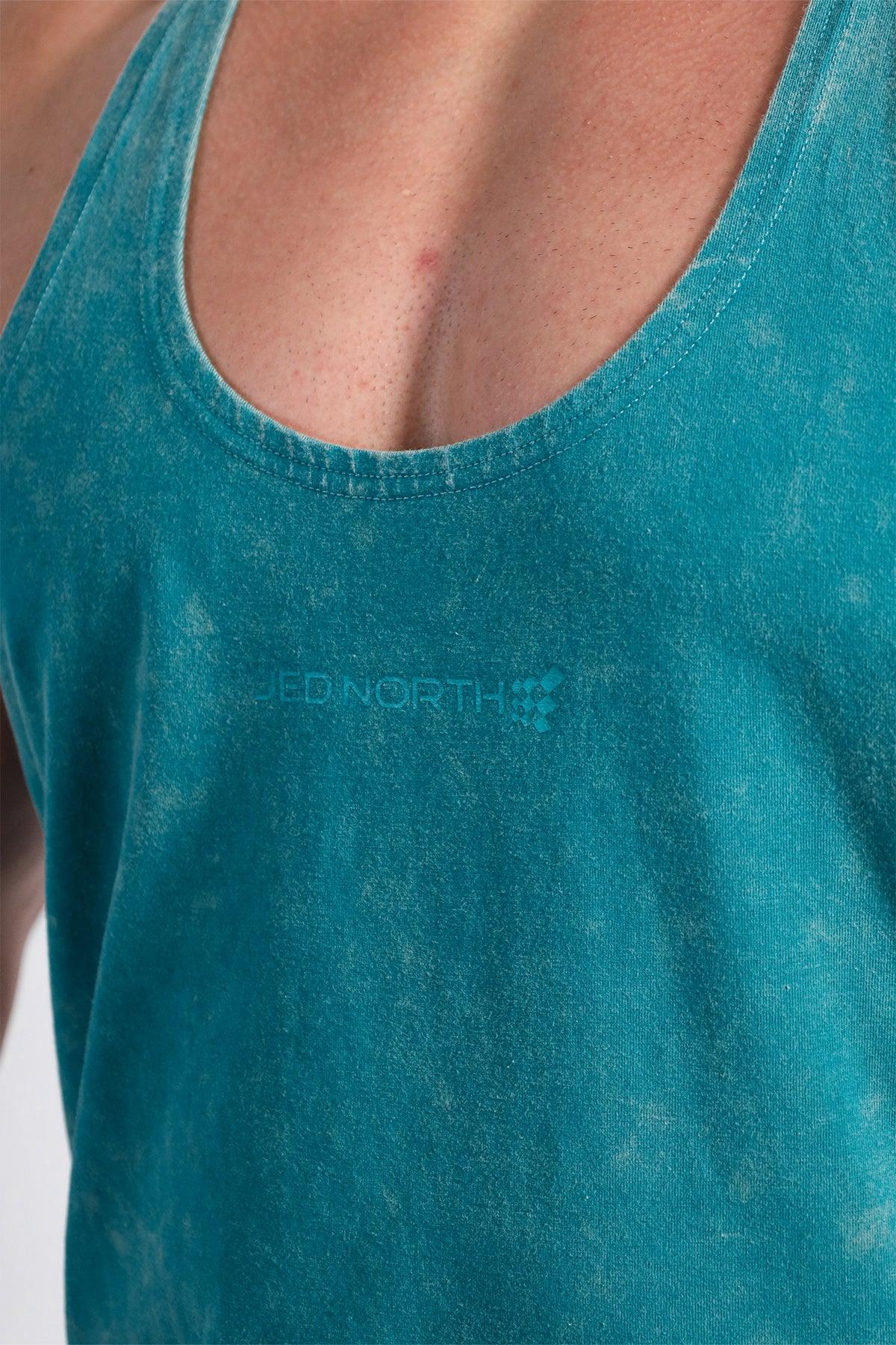 Jed North Classic Vintage Washed Racerback Stringer - Deep Sea - DealByEthan.gay loves Jed North