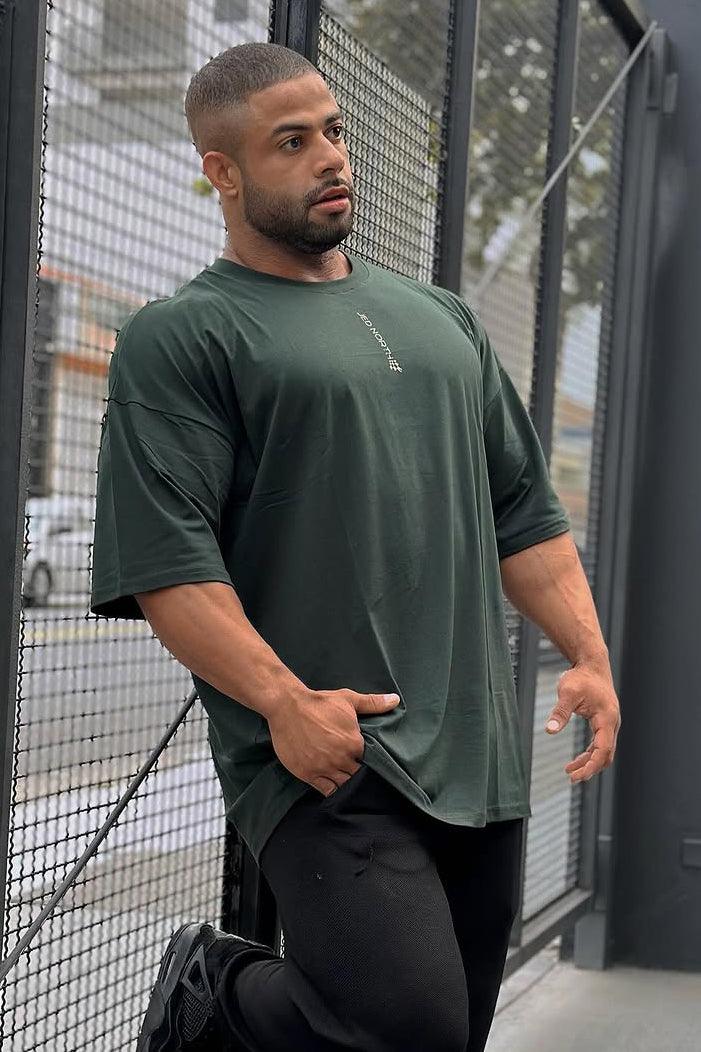 Jed North Energy Oversized T-Shirt - Forest Green - DealByEthan.gay loves Jed North