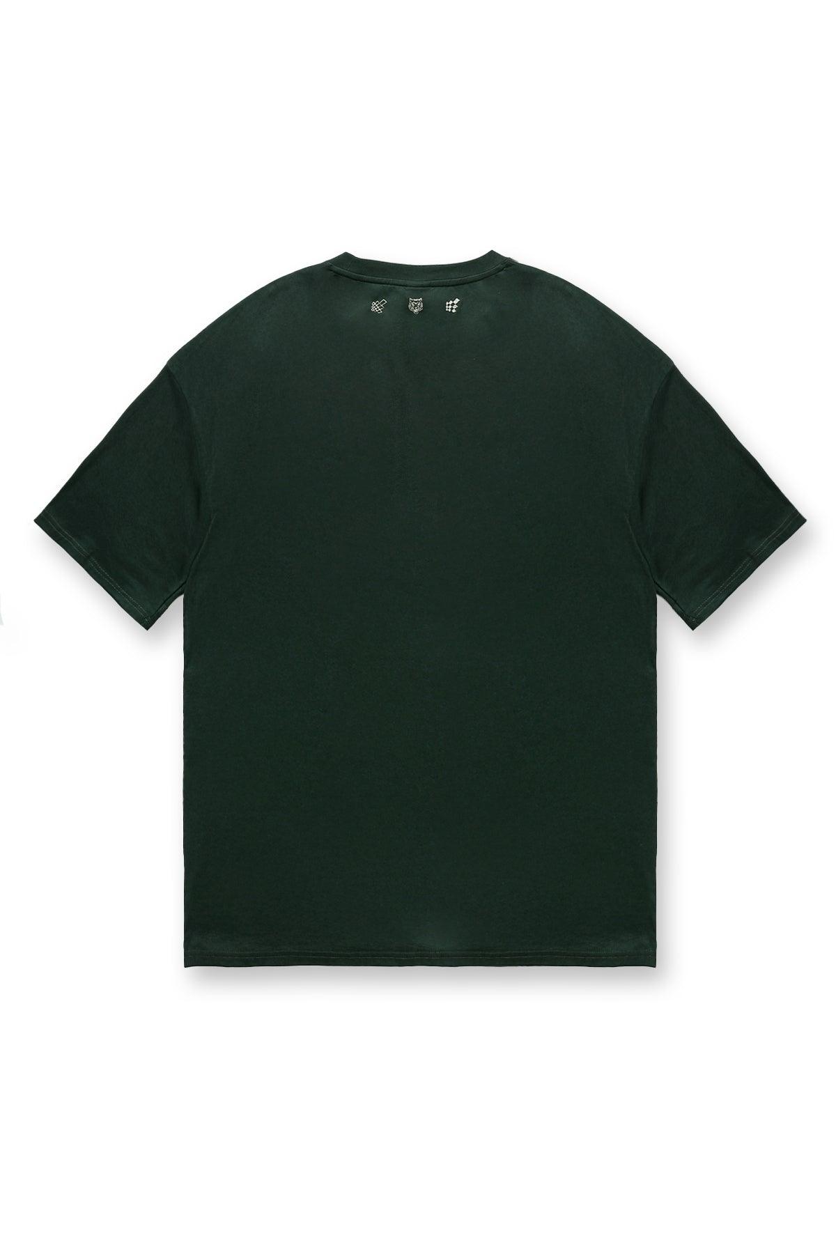 Jed North Energy Oversized T-Shirt - Forest Green - DealByEthan.gay loves Jed North