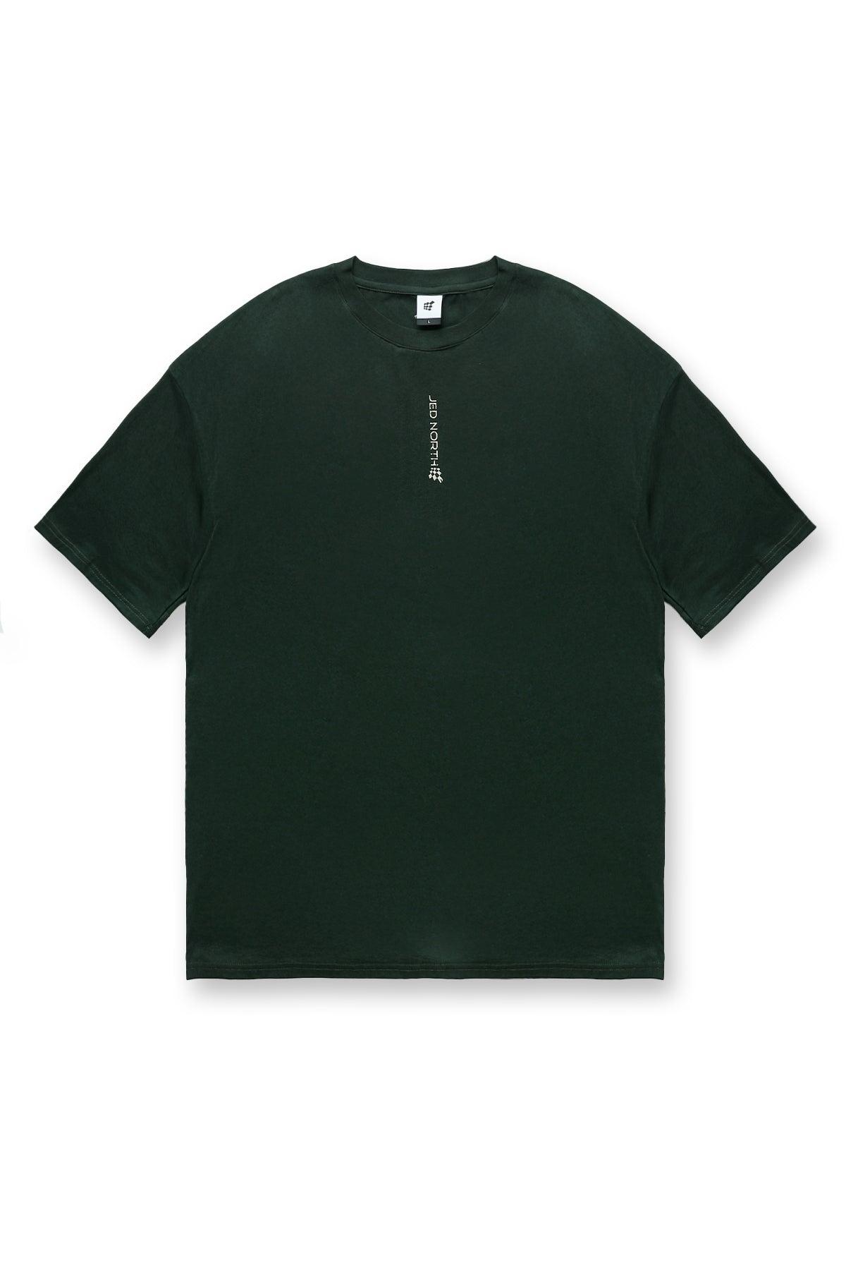 Jed North Energy Oversized T-Shirt - Forest Green - DealByEthan.gay loves Jed North