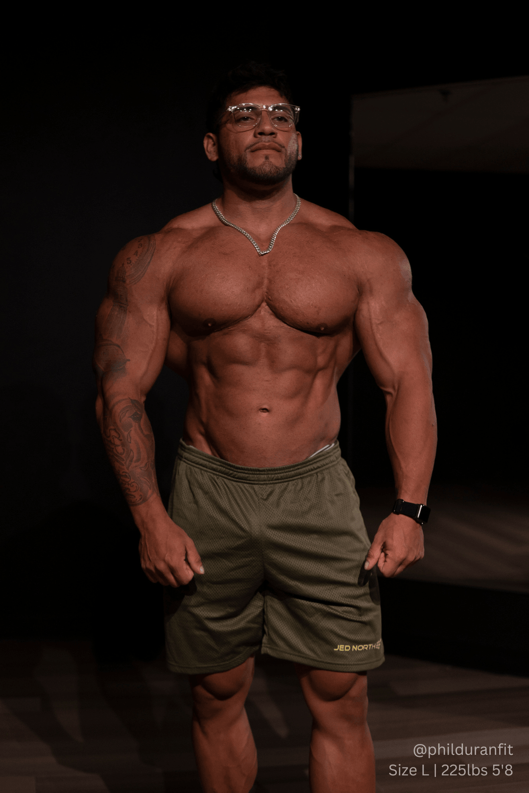 Jed North Jersey Mesh 7.5" Gym Shorts - Olive - DealByEthan.gay loves Jed North