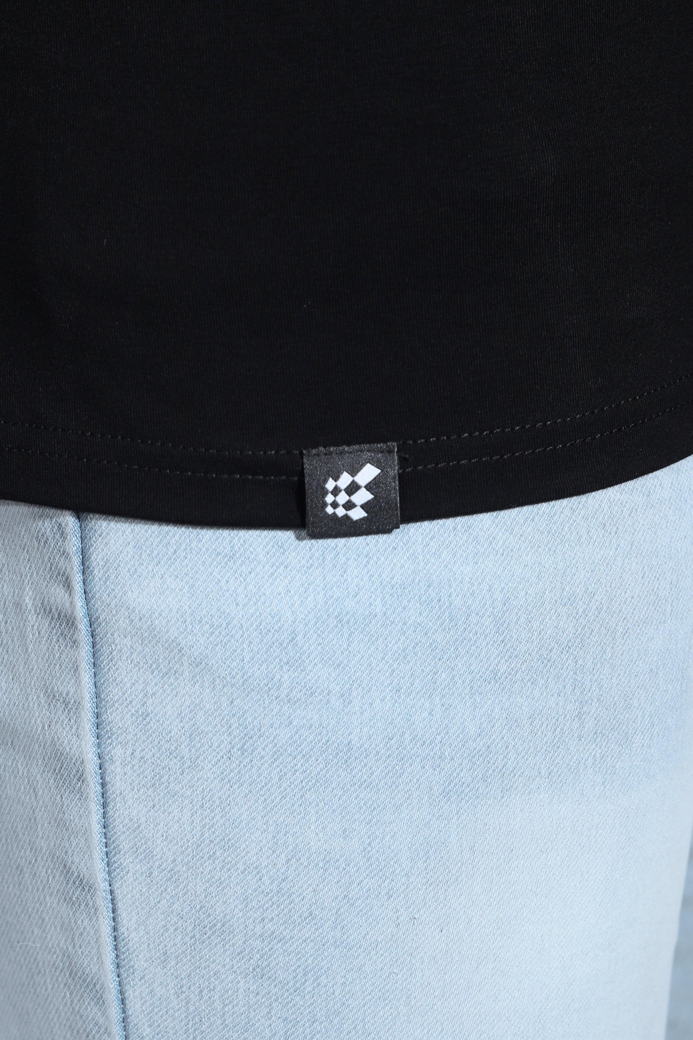 Jed North Titan Muscle-Fit Long Sleeve T-Shirt - Black - DealByEthan.gay loves Jed North