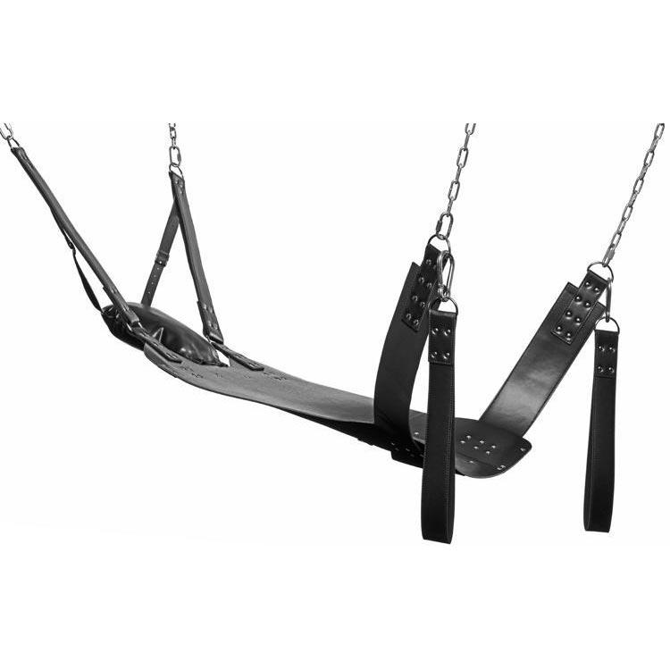 Leather Lined Sling with Pillow and Stirrups - DealByEthan.gay loves Strict