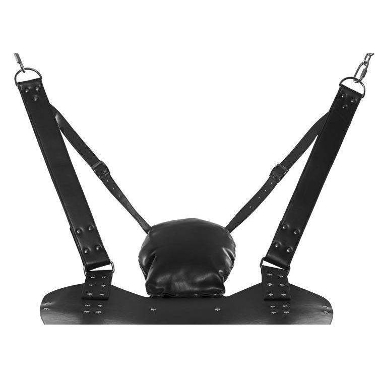 Leather Lined Sling with Pillow and Stirrups - DealByEthan.gay loves Strict