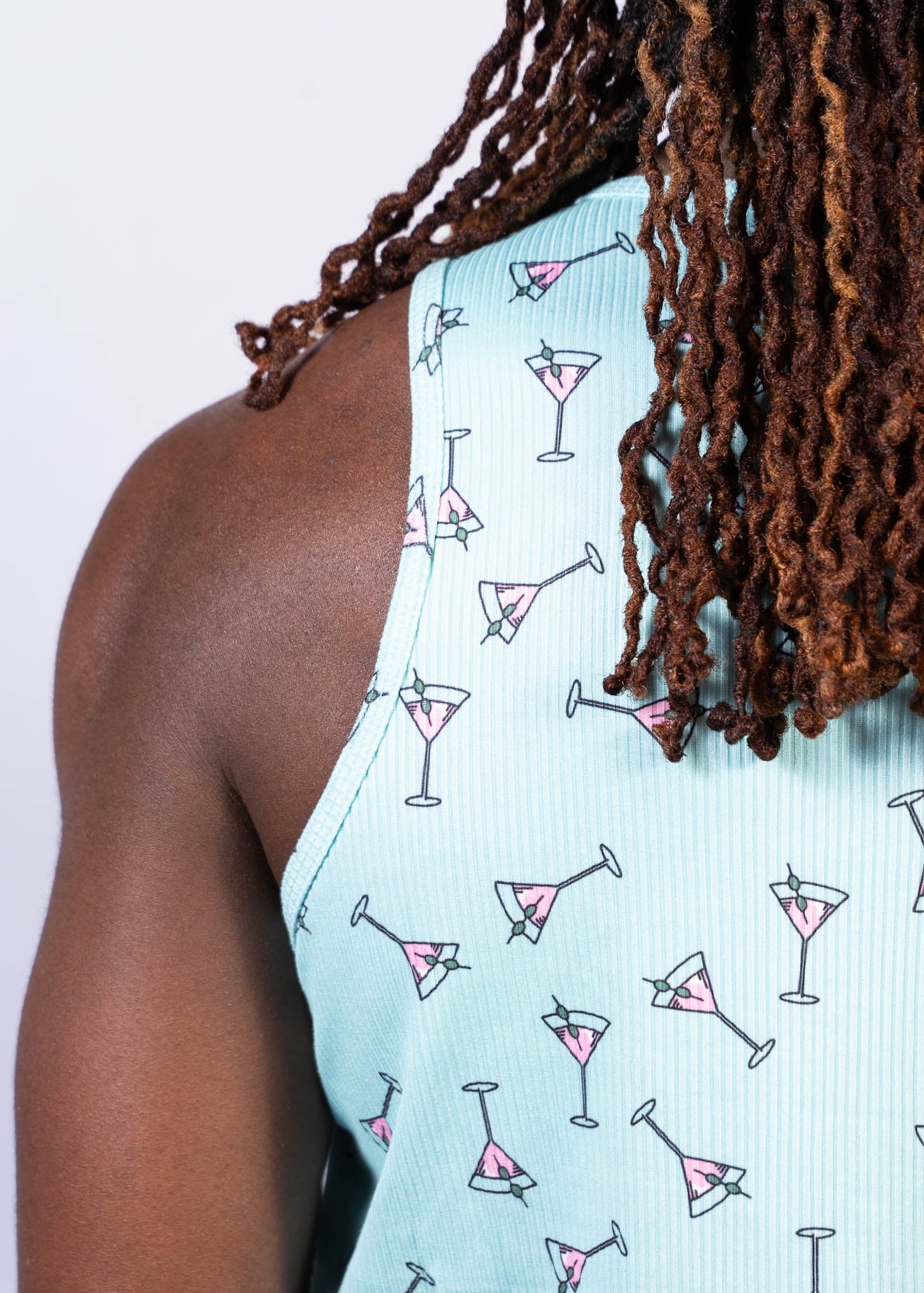 MARTINI PRINT TANK - DealByEthan.gay loves Tulio