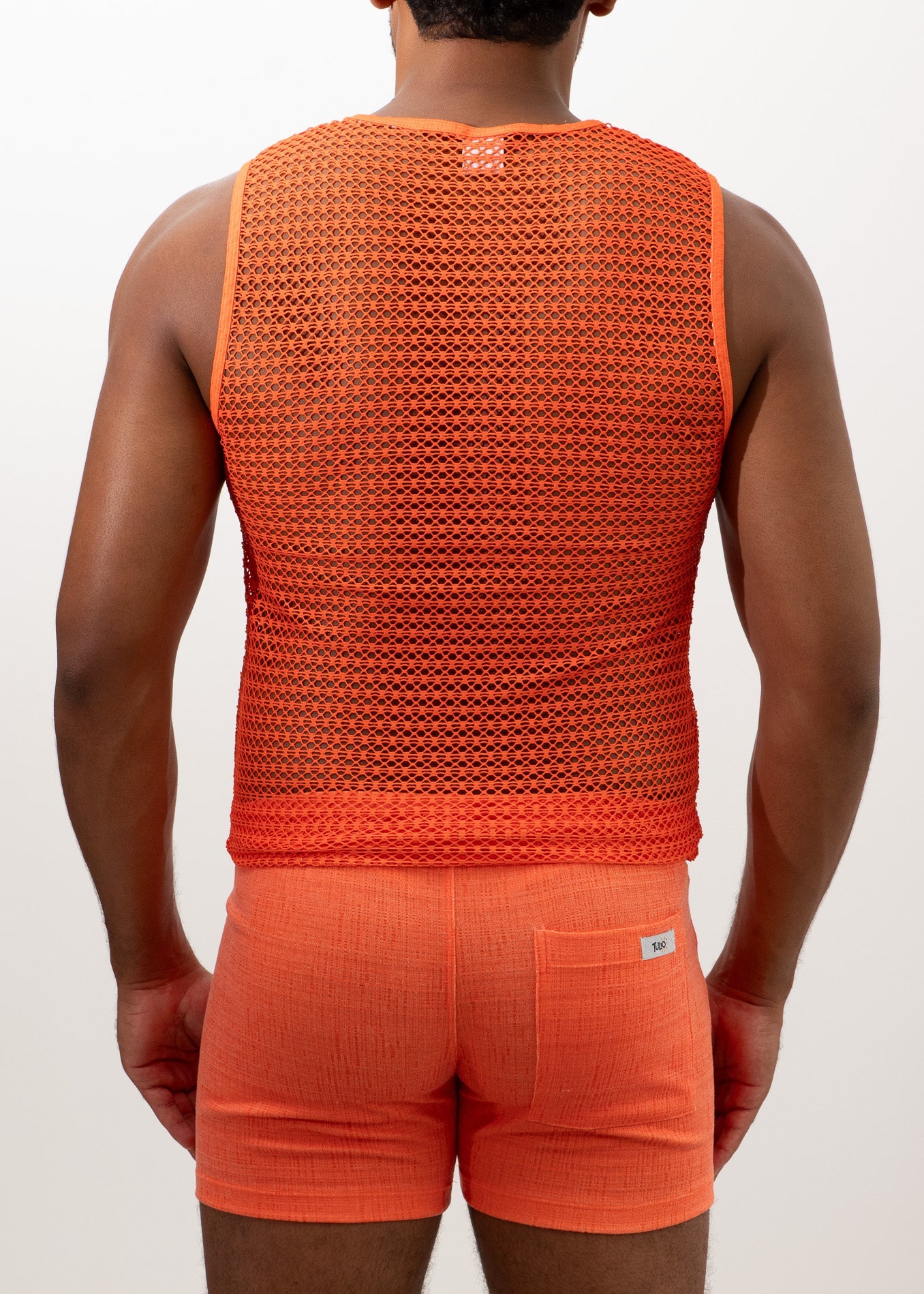 CROCHET MUSCLE TANK TOP