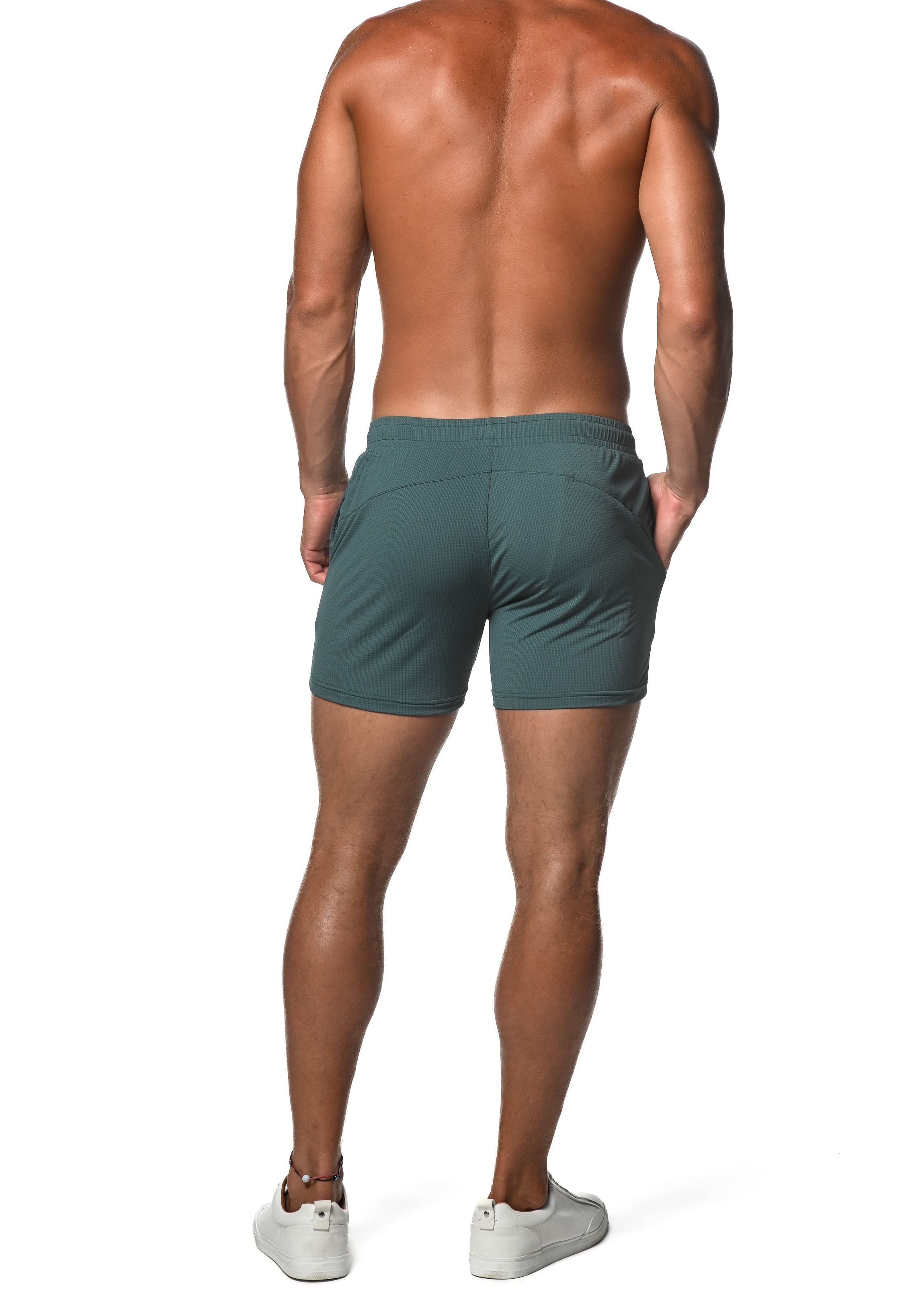MESH GRID STRETCH PERFORMANCE SHORT - DealByEthan.gay loves ST33LE