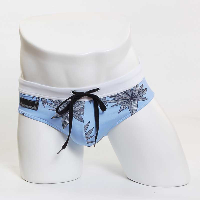 MIIW Floral Beach Bikini Swimwear Sky Blue 4916-62 Size S - DealByEthan.gay loves MIIW