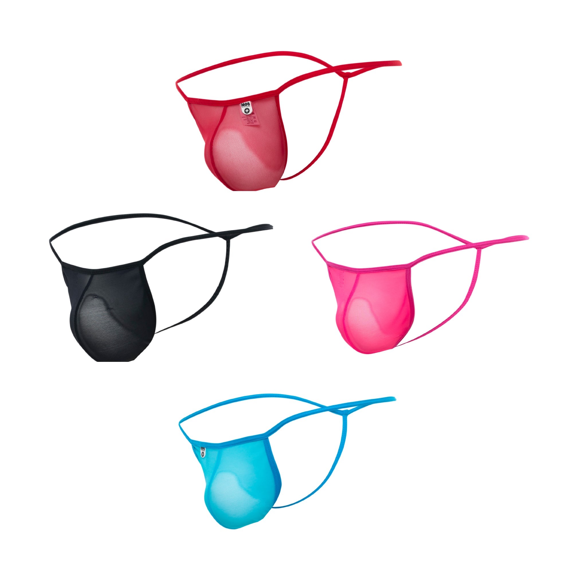 Mob Men's Sheer T Back Thong - DealByEthan.gay loves MaleBasics